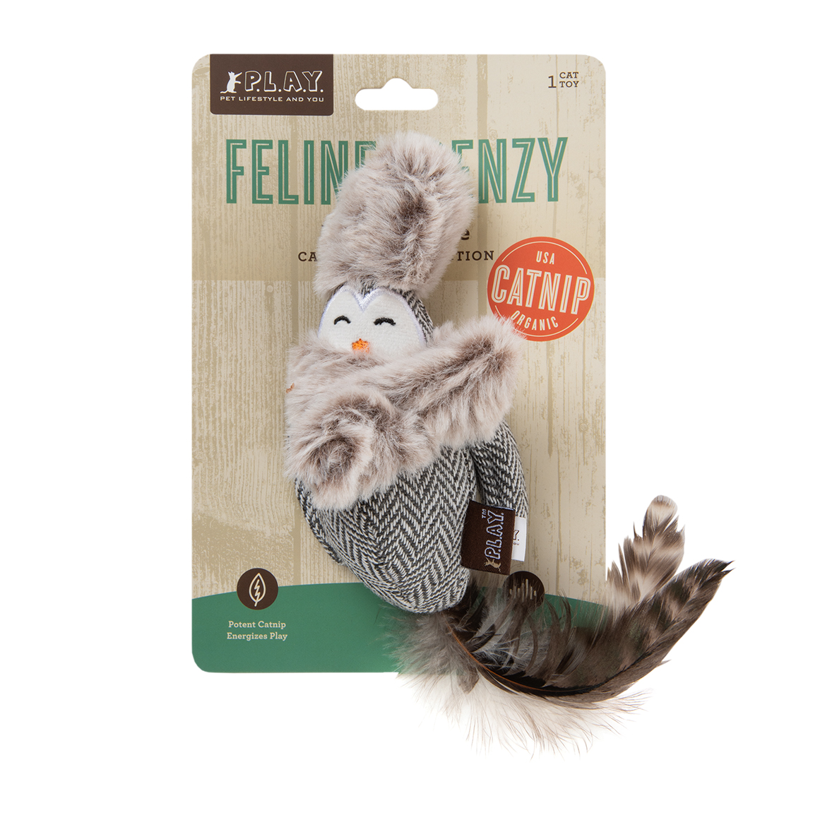 P.L.A.Y. Feline Frenzy Blissful Birdie Catnip Cat Toy Collection 1 pc ...