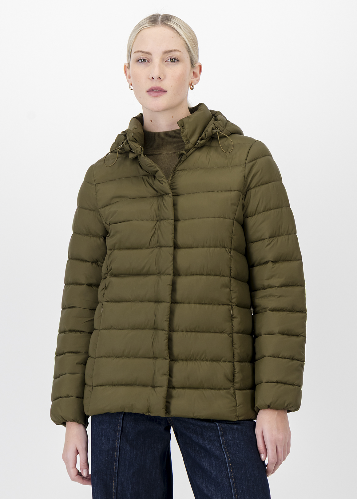 Packable Hooded Puffer Jacket