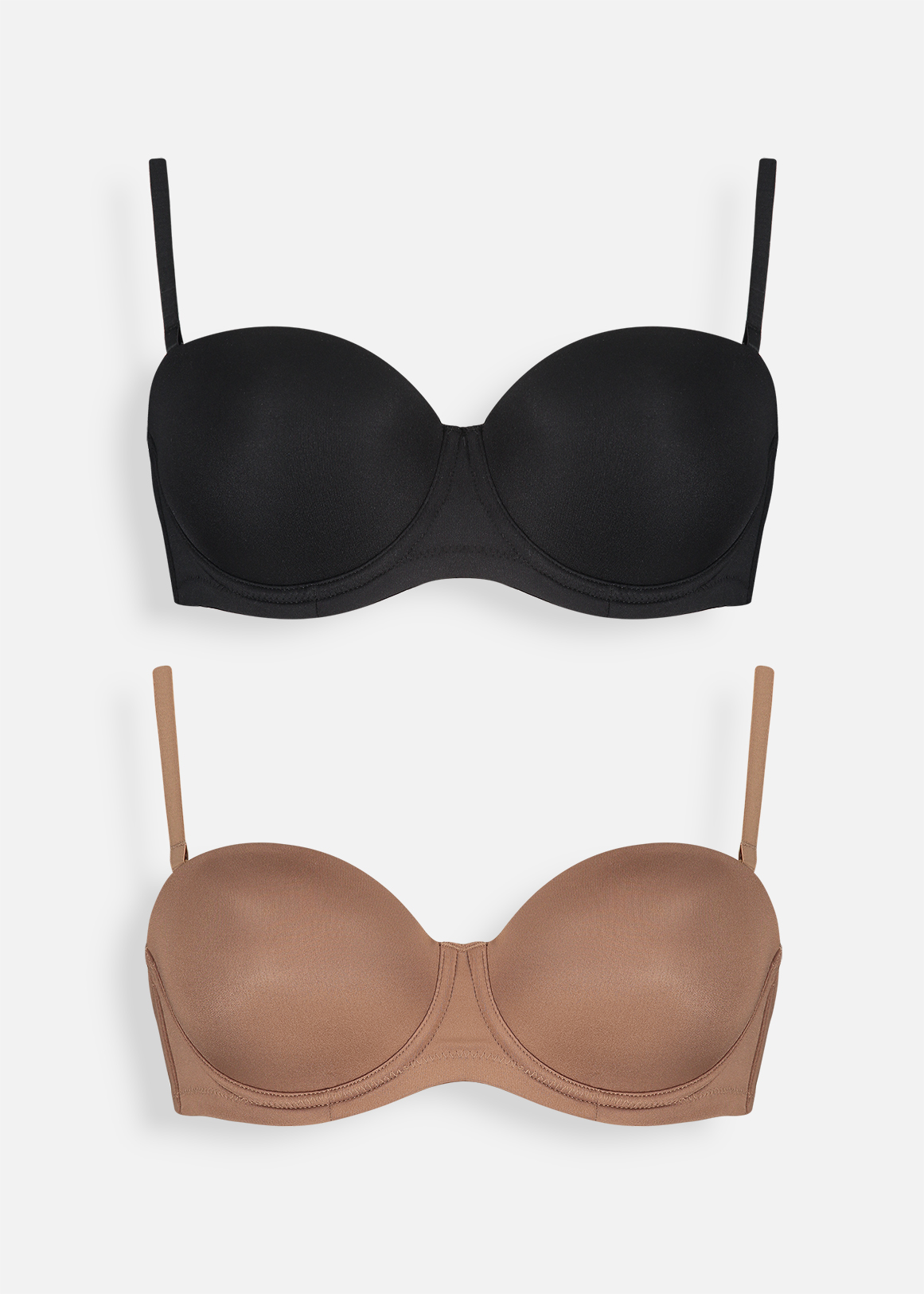 Padded Underwire Multiway Bras 2 Pack A - D
