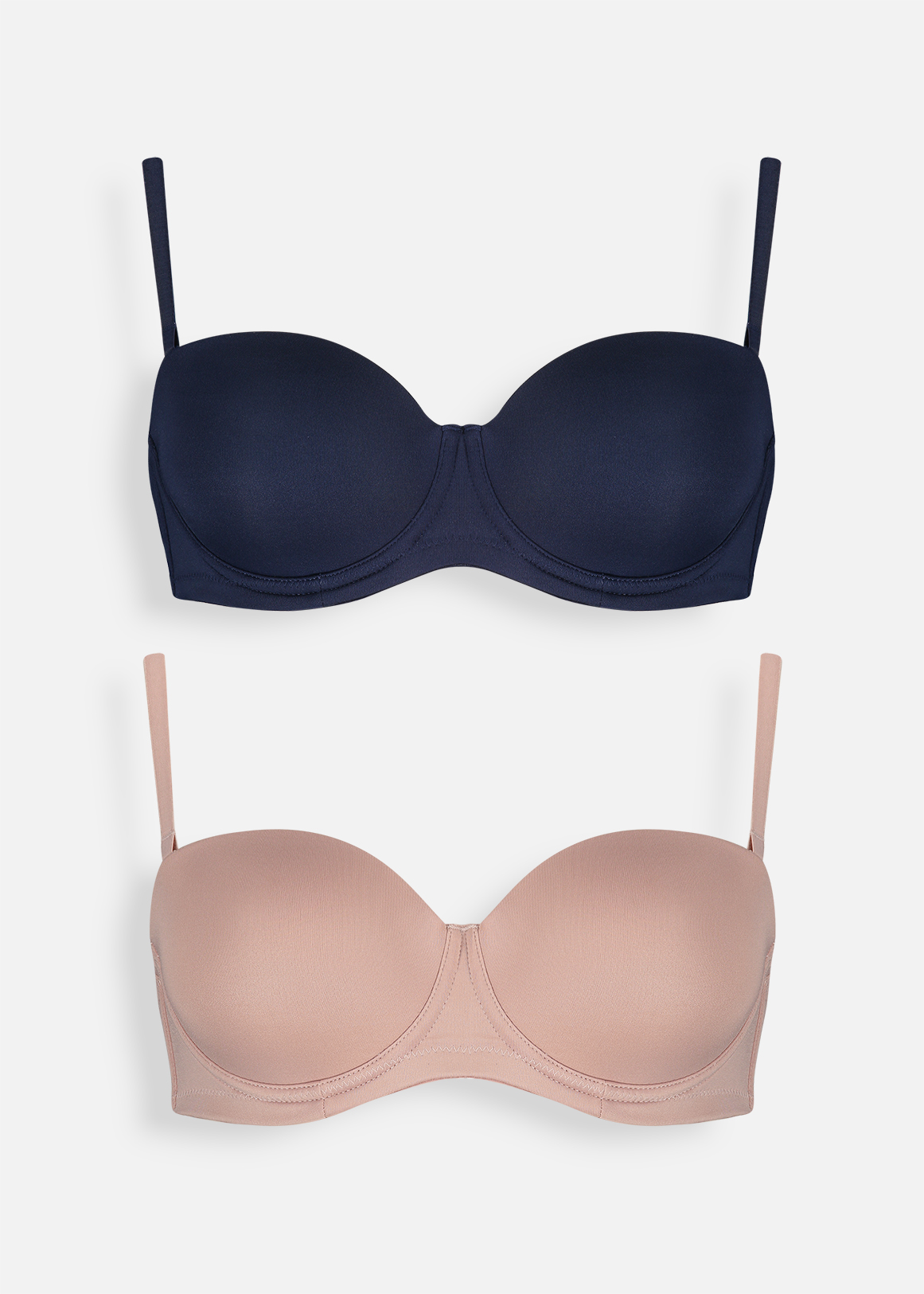 Padded Underwire Multiway Bras 2 Pack A - D