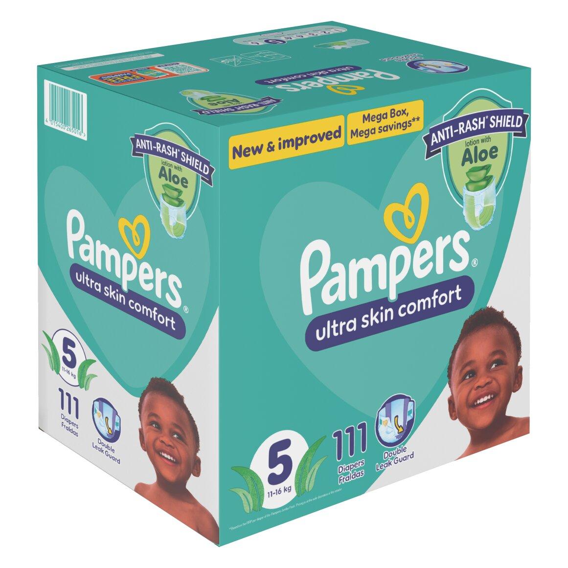 Pampers Active Baby Dry Nappies Size (11-16 kg) 104 pk