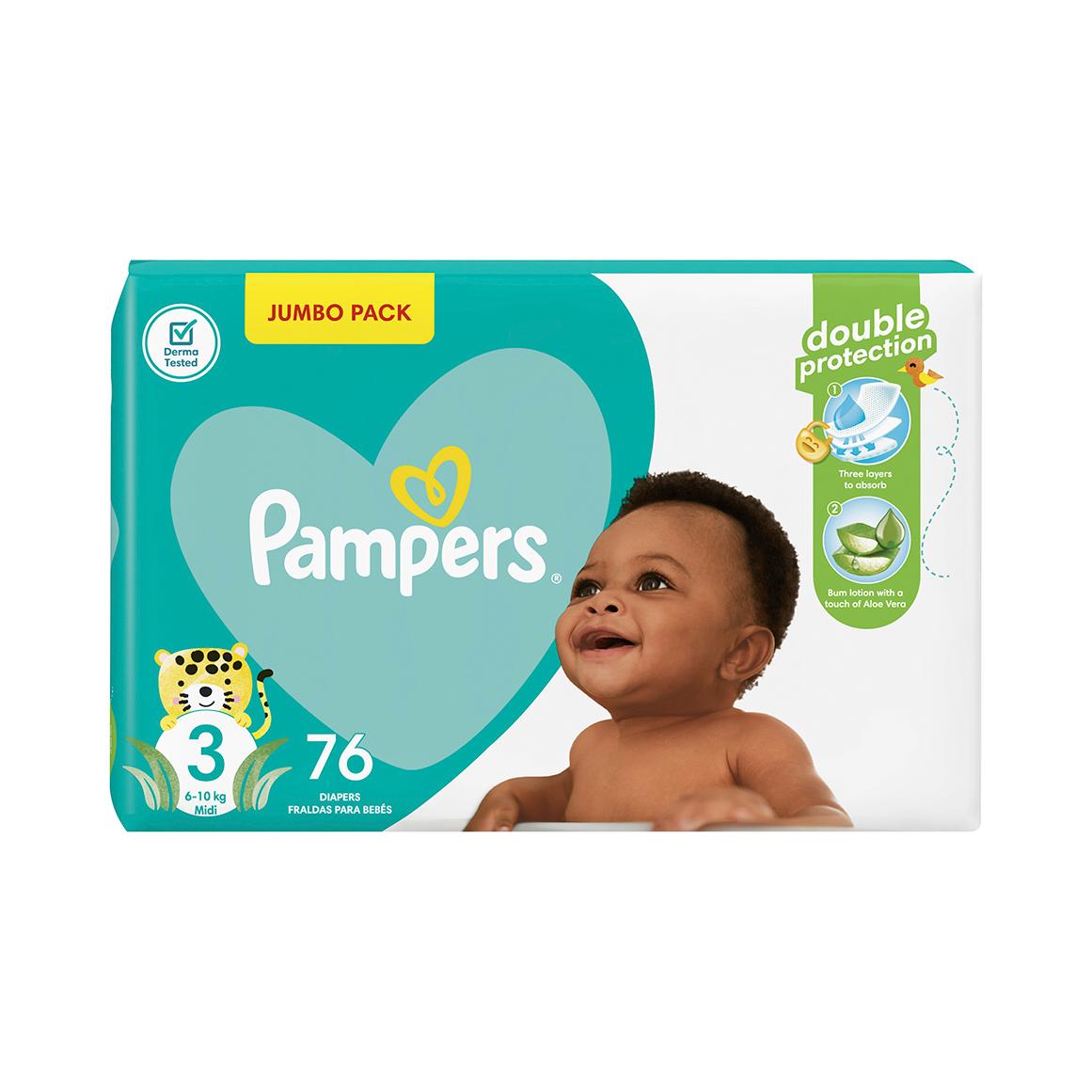 Pampers Couches Baby Dry Pants Midi taille 3 