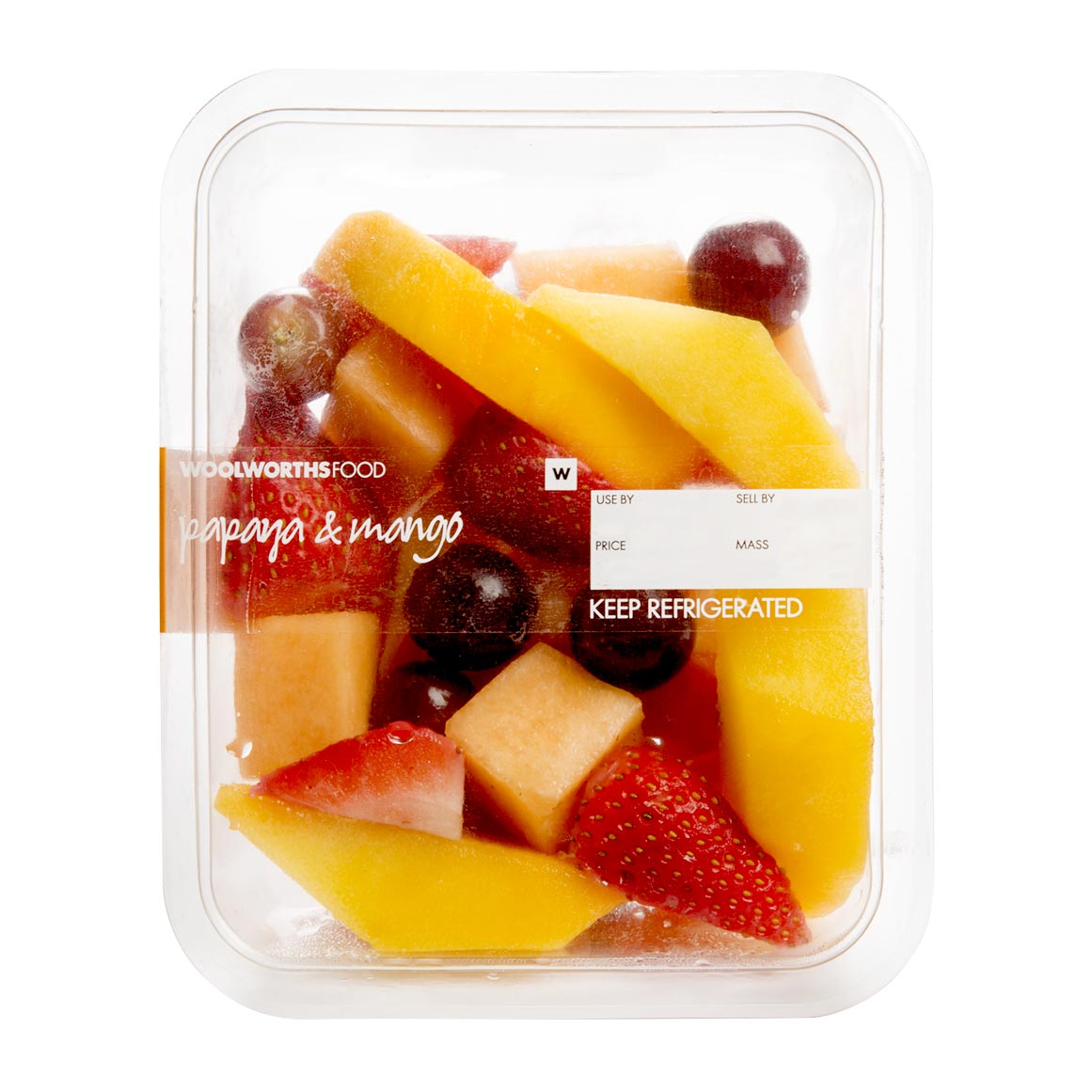 Papaya And Mango Fruit Salad 300g Za