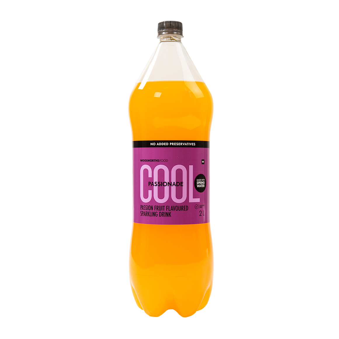 Passion Fruit Flavoured Sparkling Drink 2 L