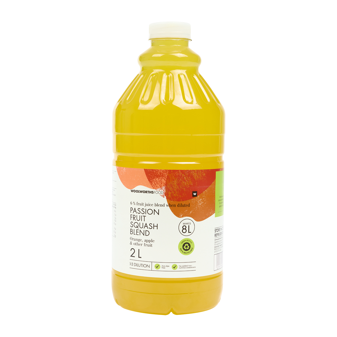Passion Fruit Squash Blend 2 L