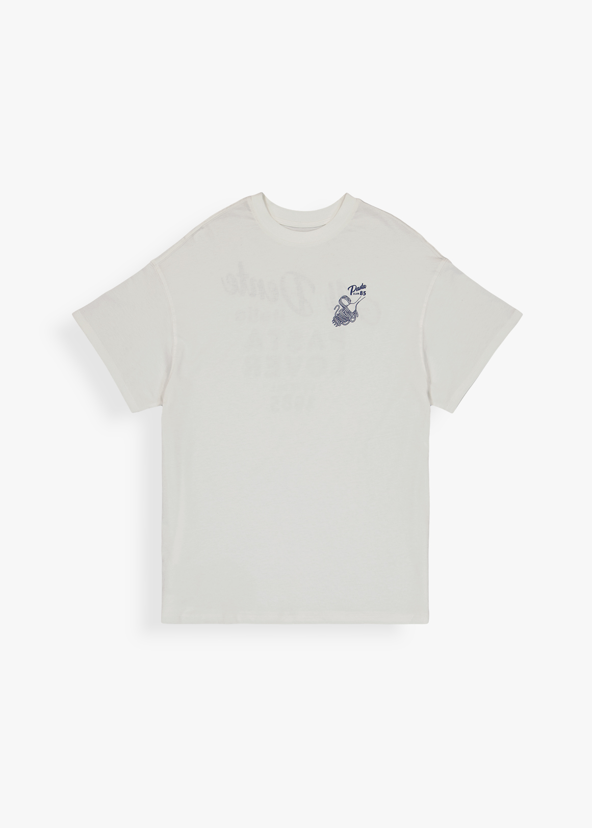 Pasta Lover Oversized Cotton T-shirt