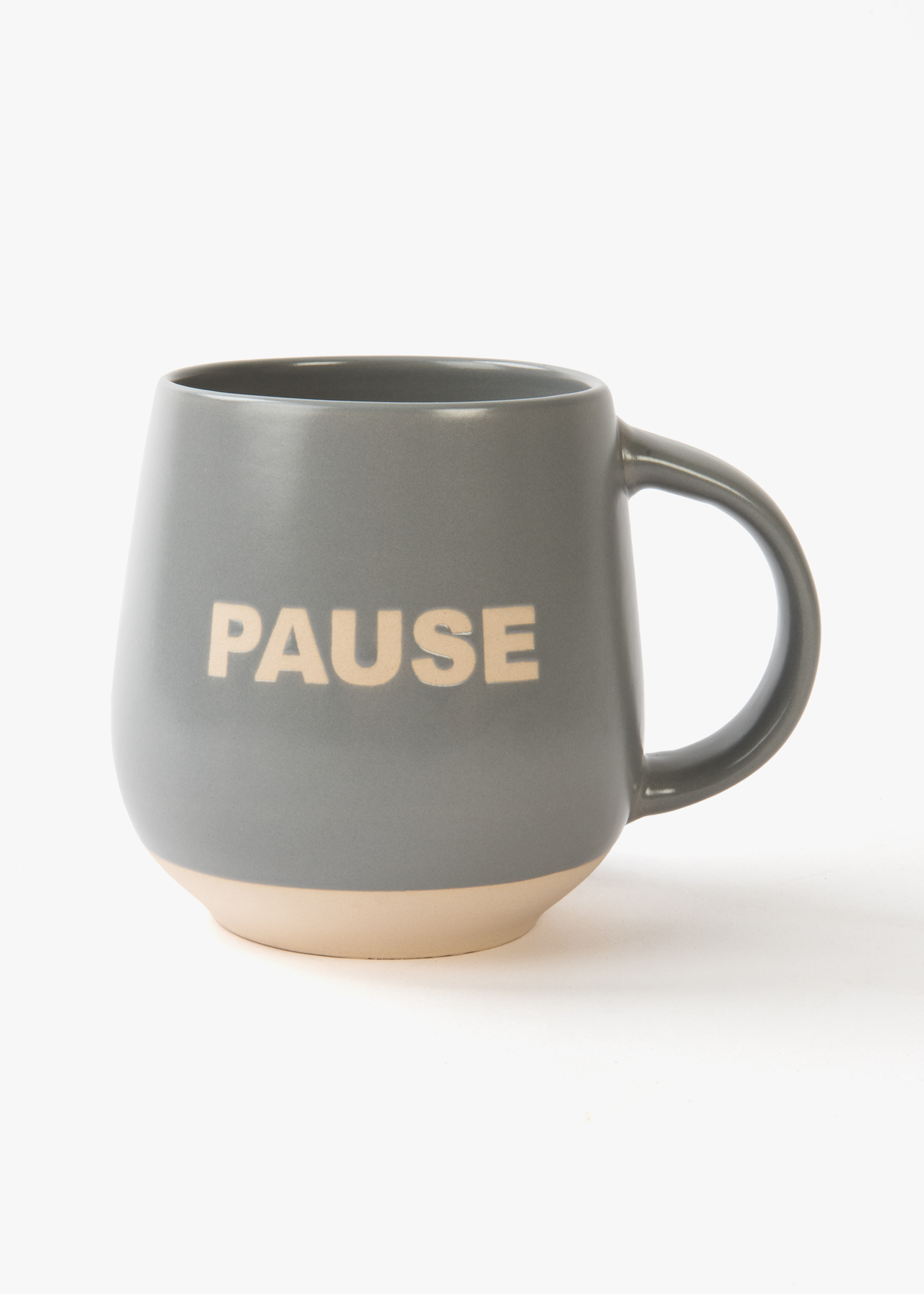 Pause Script Stoneware Mug Woolworths co za Pause script stoneware mug woolworths co za