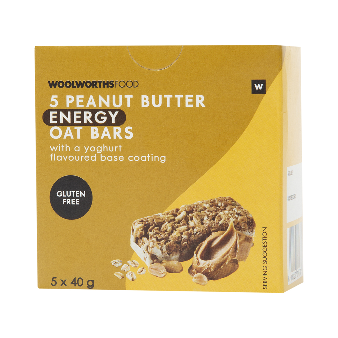 Peanut Butter and Oat Energy Bar 5 x 40 g