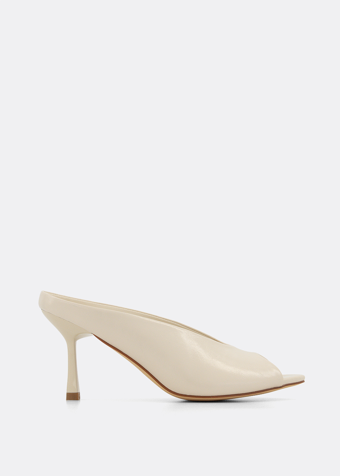Peep Toe Stiletto Mules