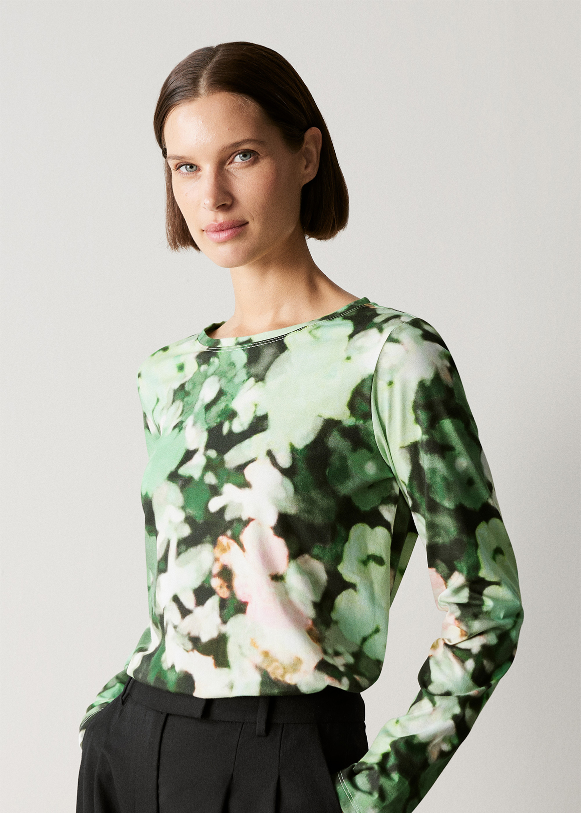 Pima Cotton Blurred Floral T shirt Woolworths co za pima-cotton-blurred-floral-t-shirt-woolworths-co-za