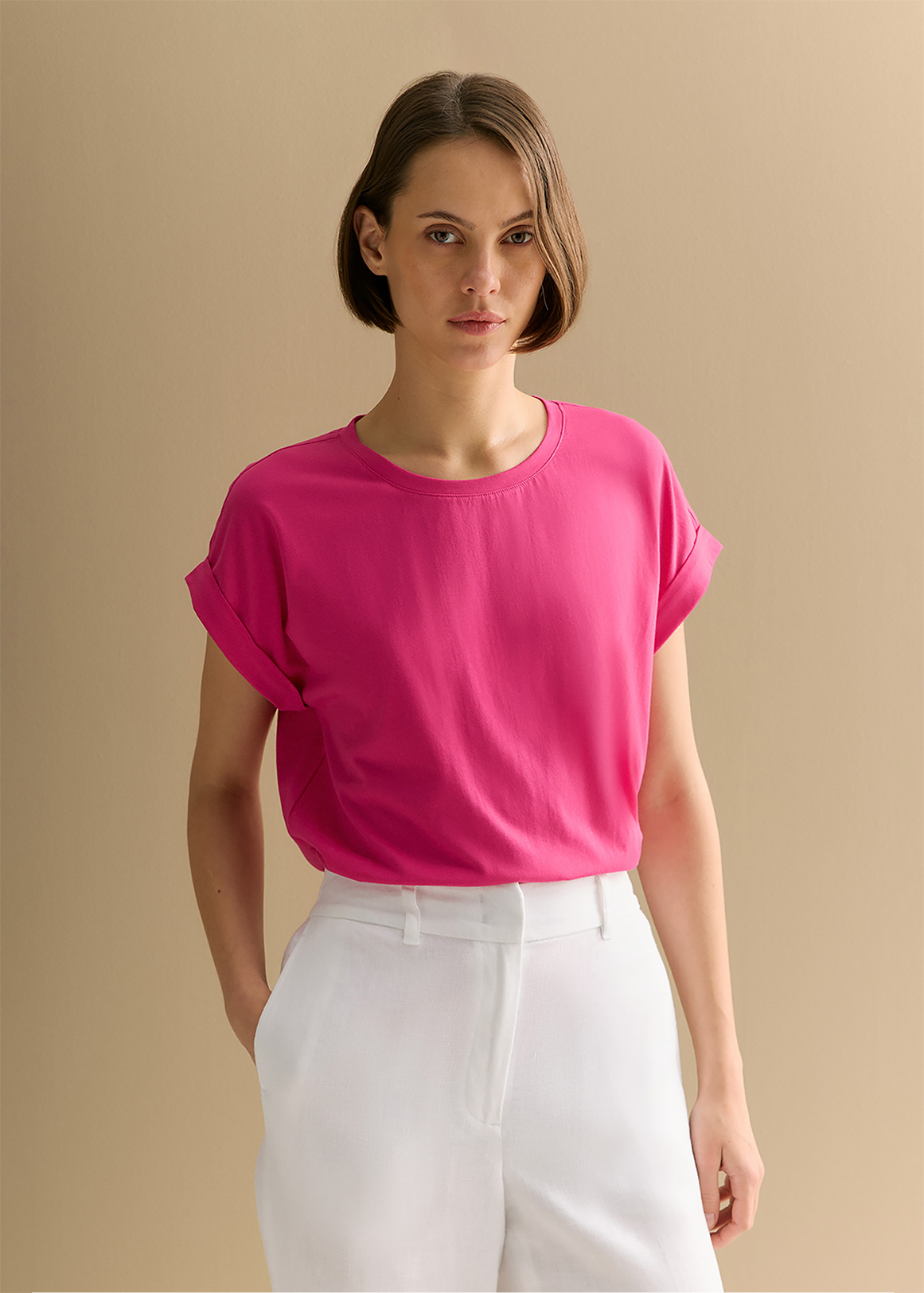 Pima Cotton Cuff Sleeve T Shirt Woolworths co za pima-cotton-cuff-sleeve-t-shirt-woolworths-co-za