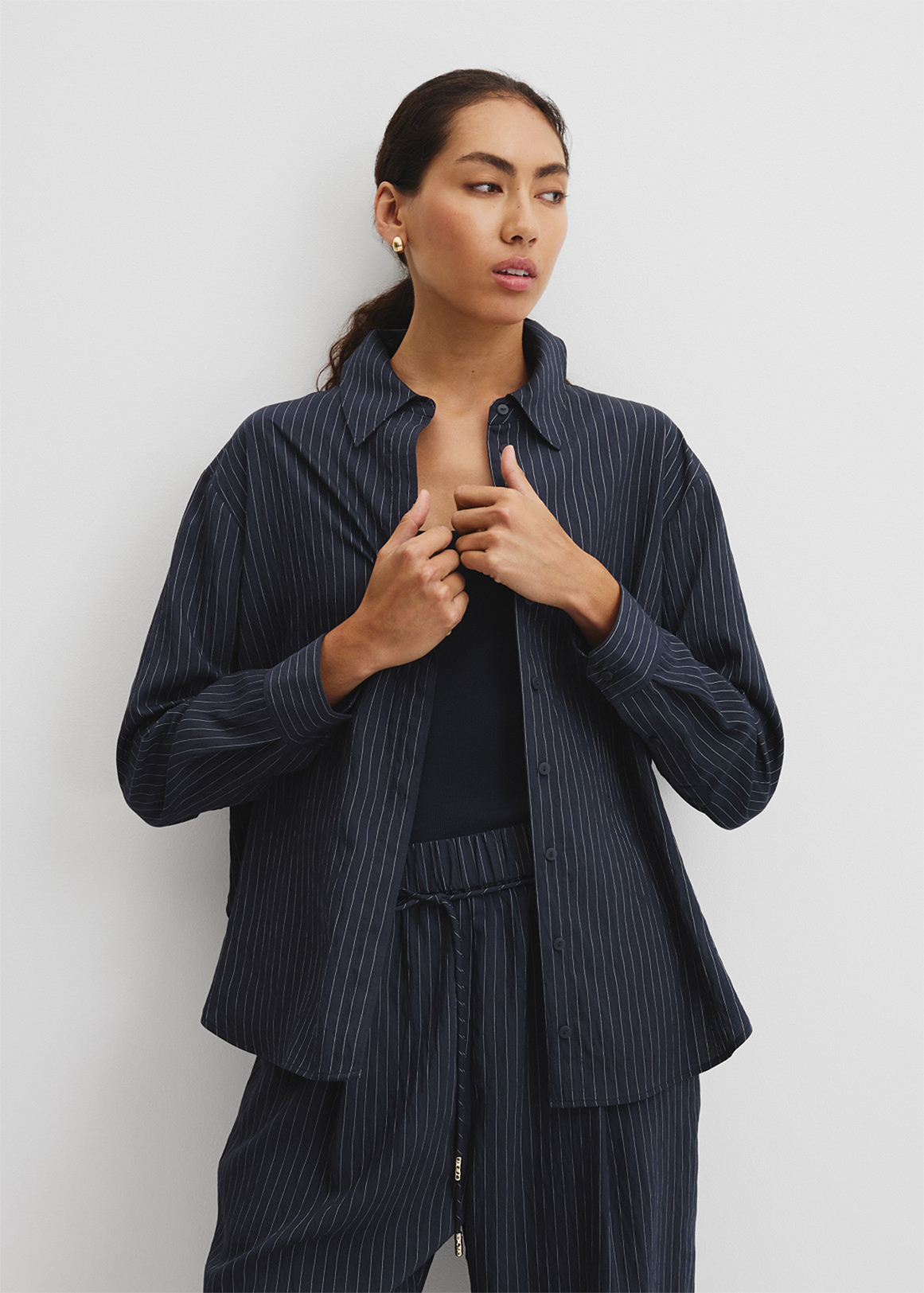 Pinstripe Shirt