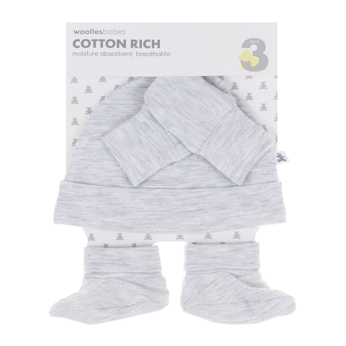 Plain Beanie Set