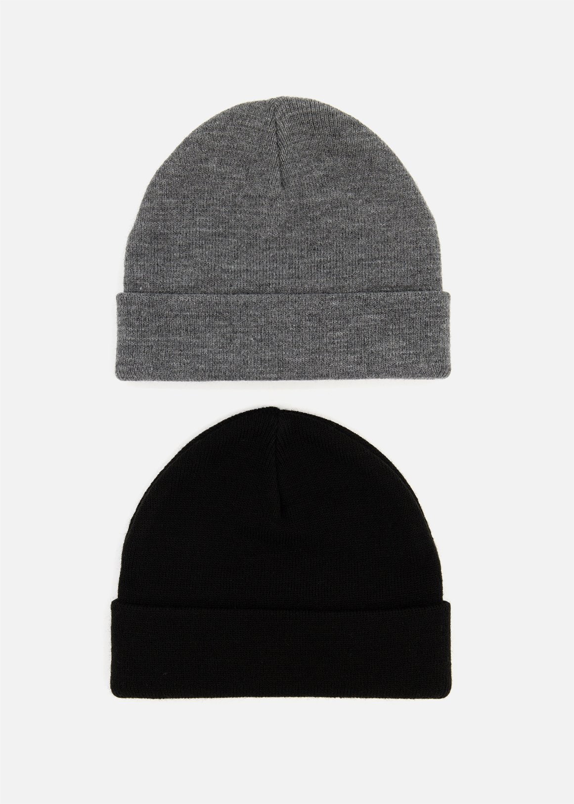 Plain Beanies 2 Pack