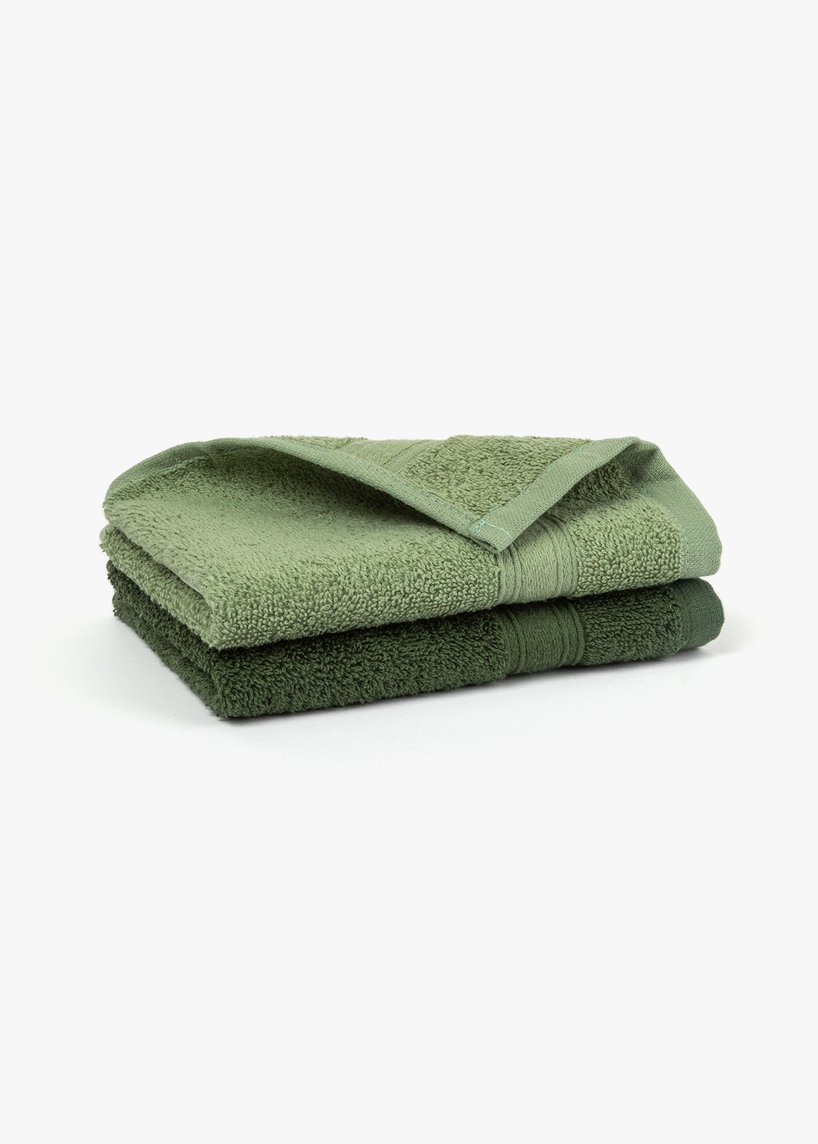 Plain Cotton Guest Towel with Antibacterial Finish 2 Pack