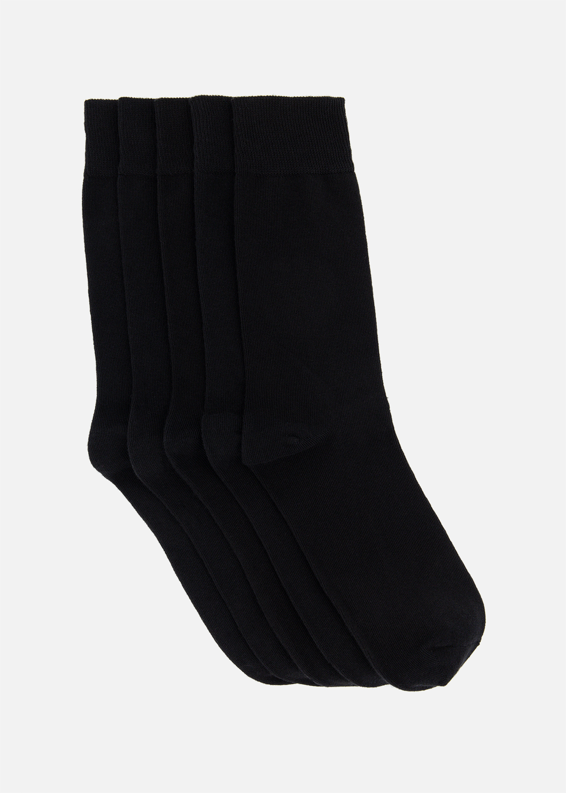 Plain Cotton Rich Socks 5 Pack | Woolworths.co.za