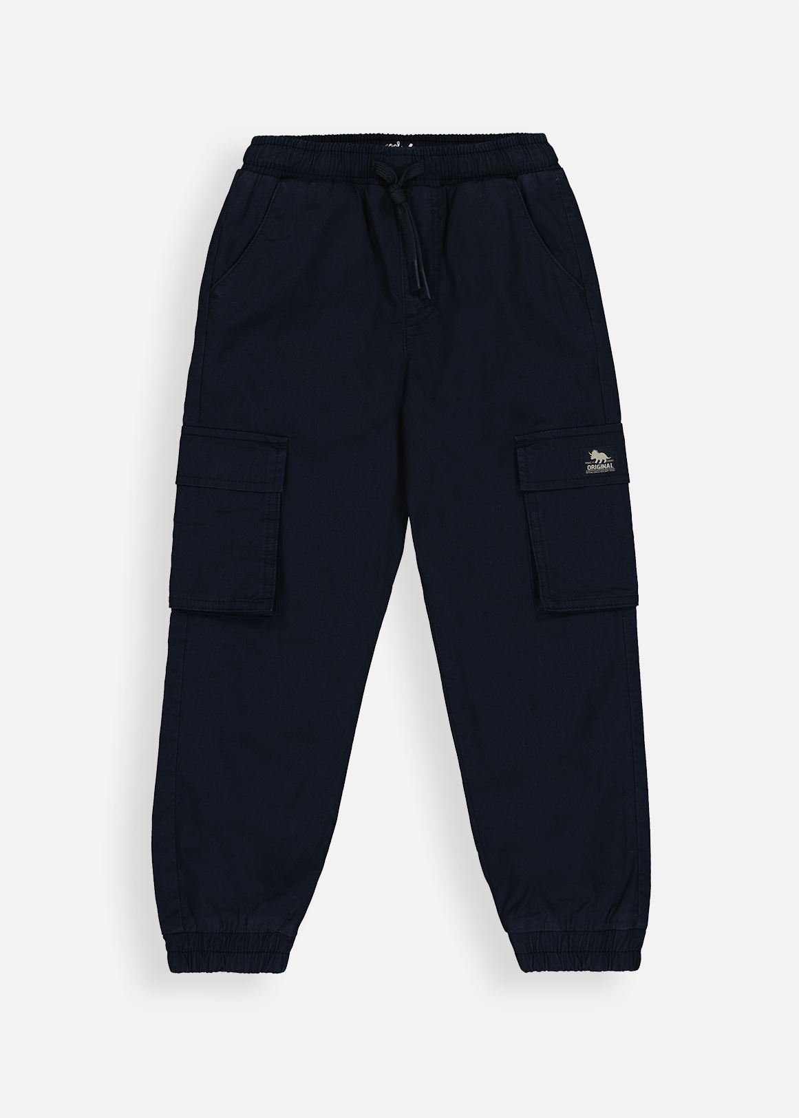 Plain Cotton Twill Lined Cargo Pants