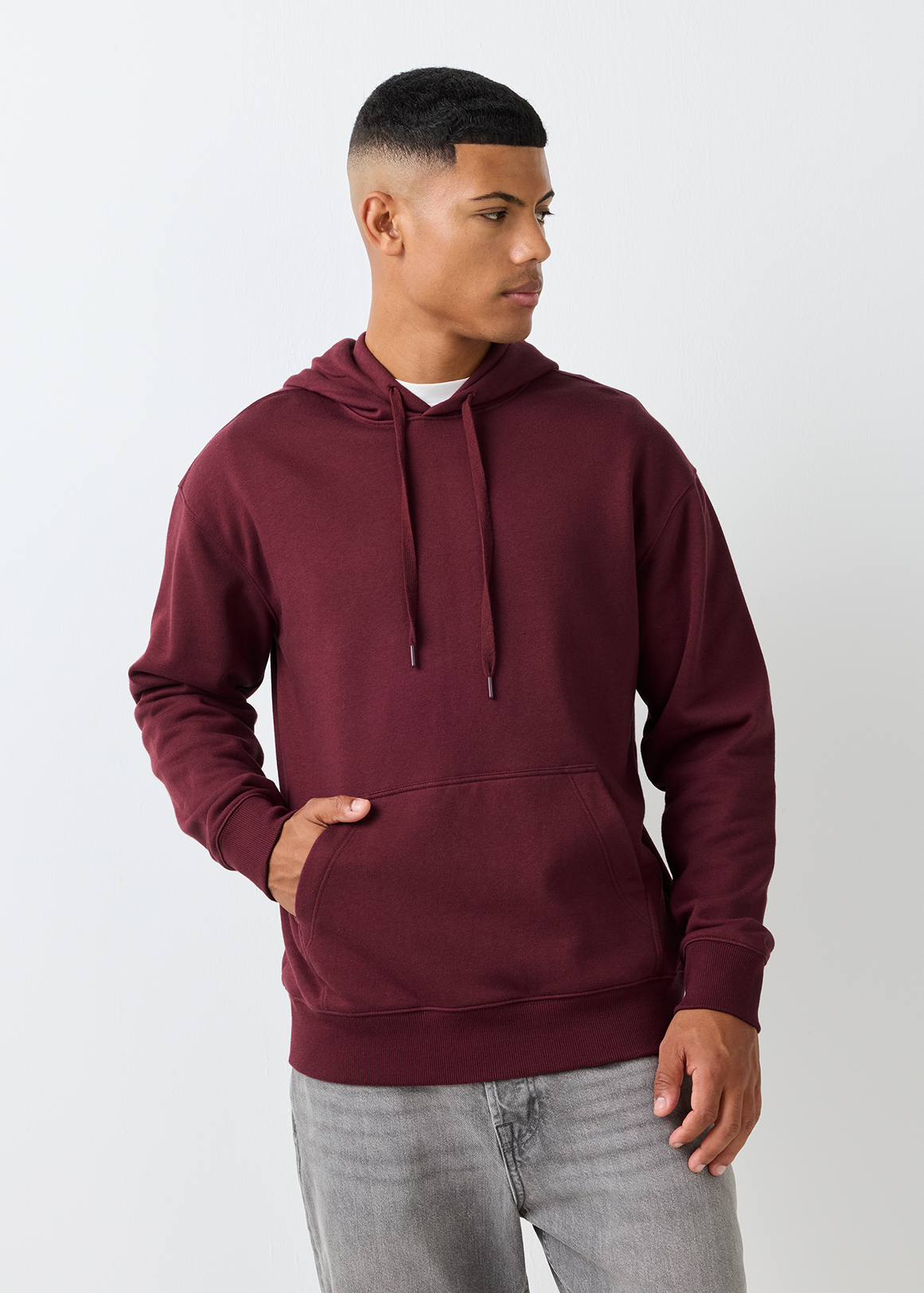 Plain Fleece Hoodie