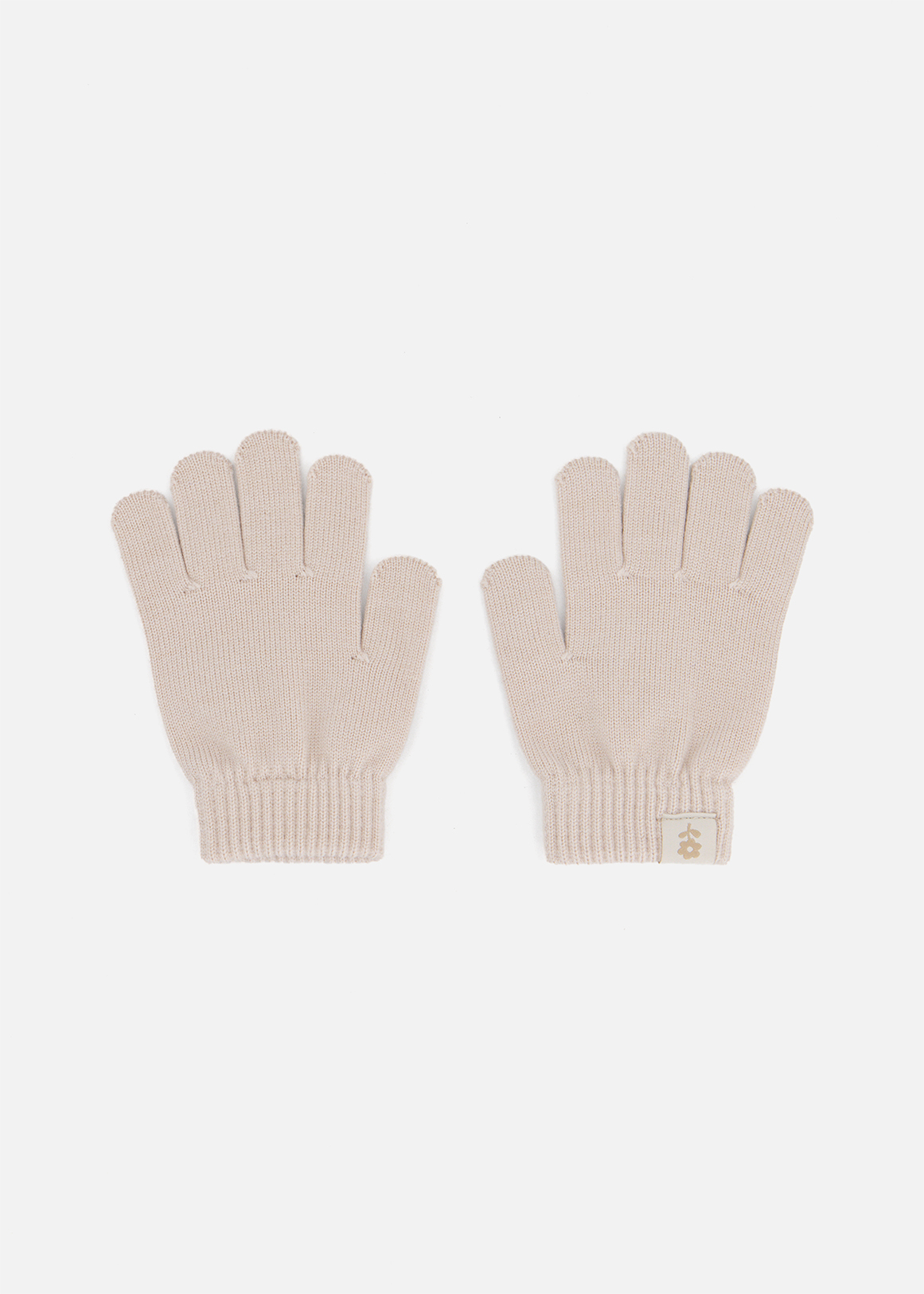 Plain Knit Gloves