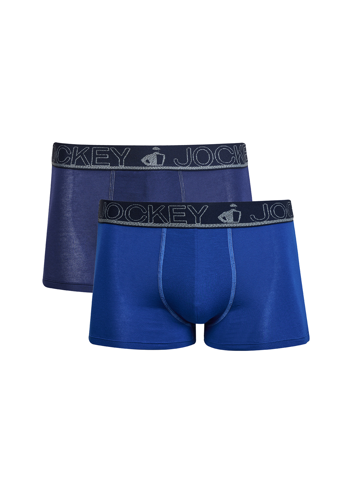 Plain Melange Trunks 2 Pack