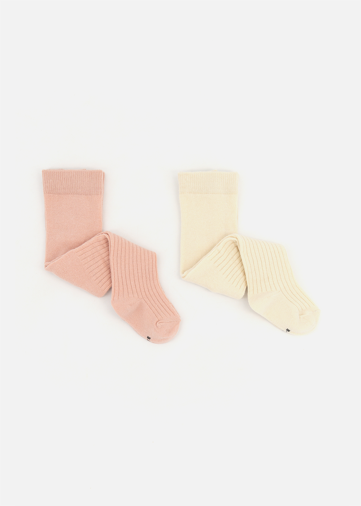 Plain Ribbed Cotton Rich Tights 2 Pack | Woolworths.co.za