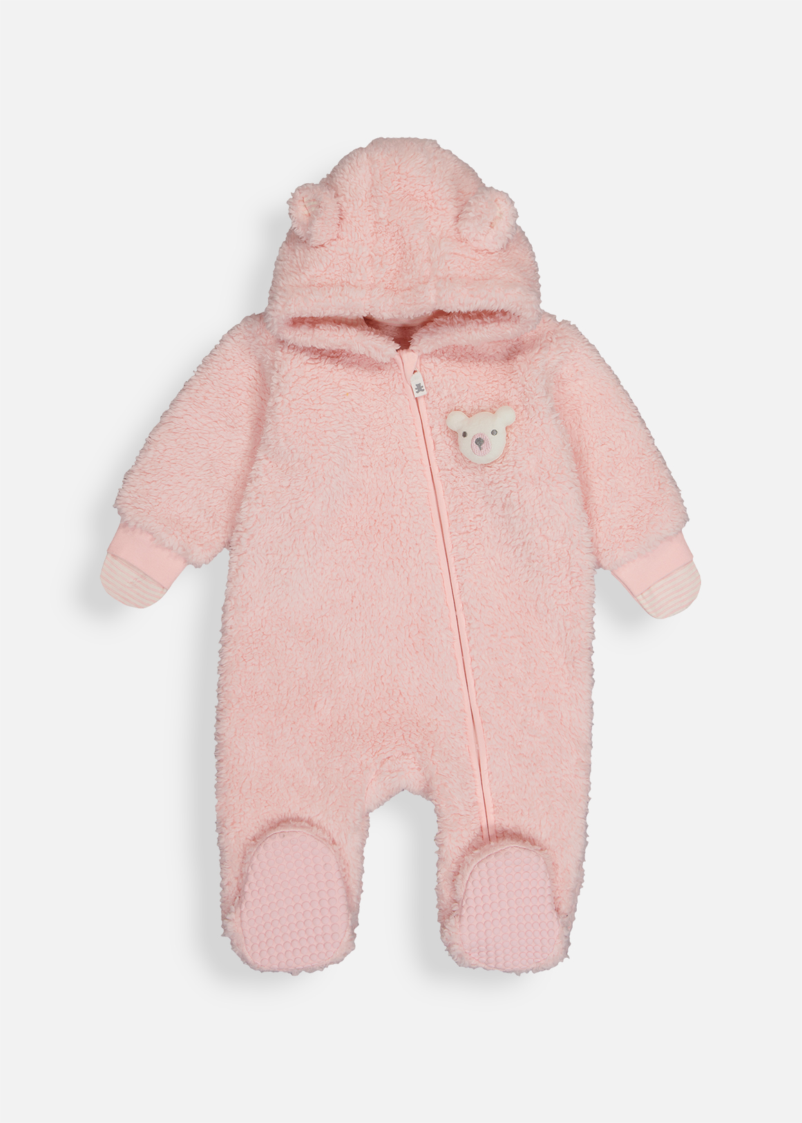Plain Sherpa Jumpsuit
