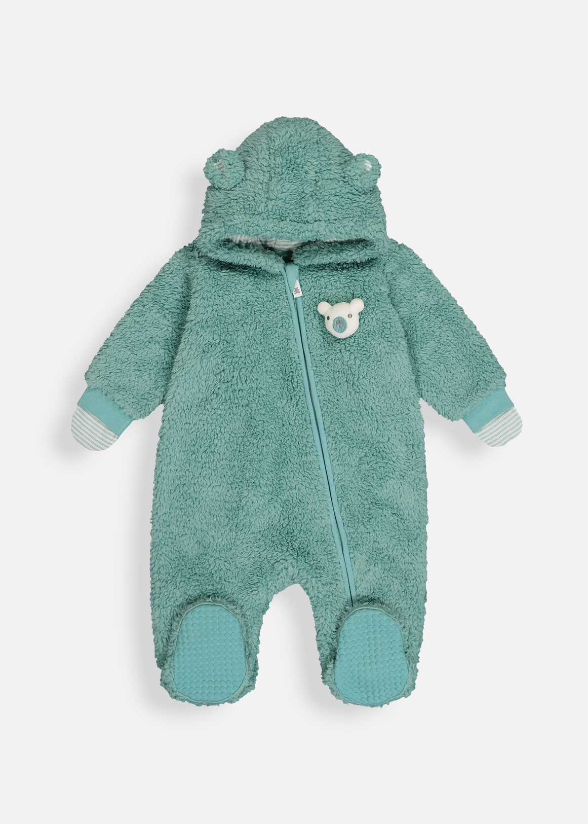 Plain Sherpa Jumpsuit