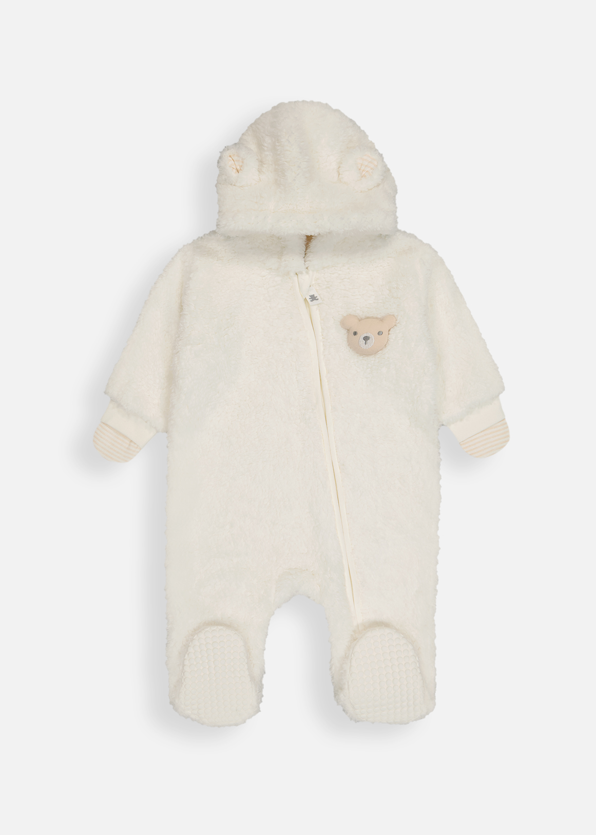 Plain Sherpa Jumpsuit