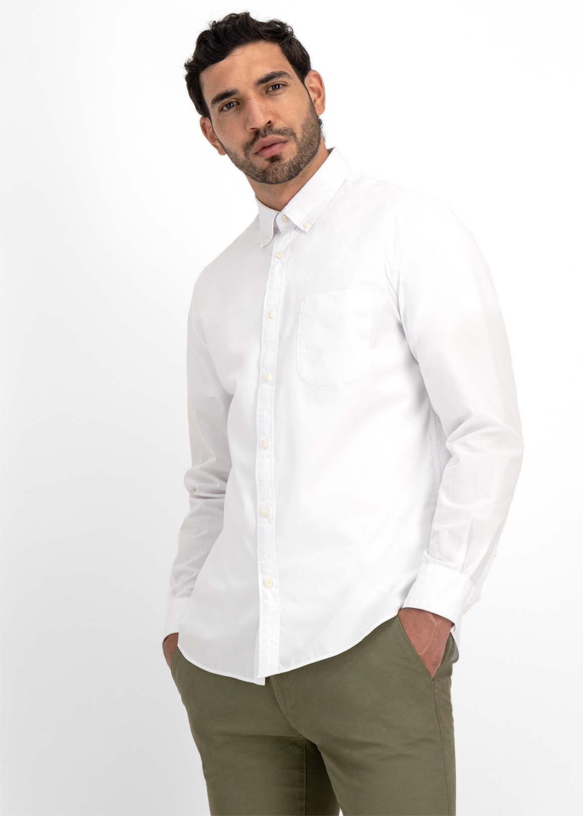 Plain Slub Cotton Shirt | Woolworths.co.za