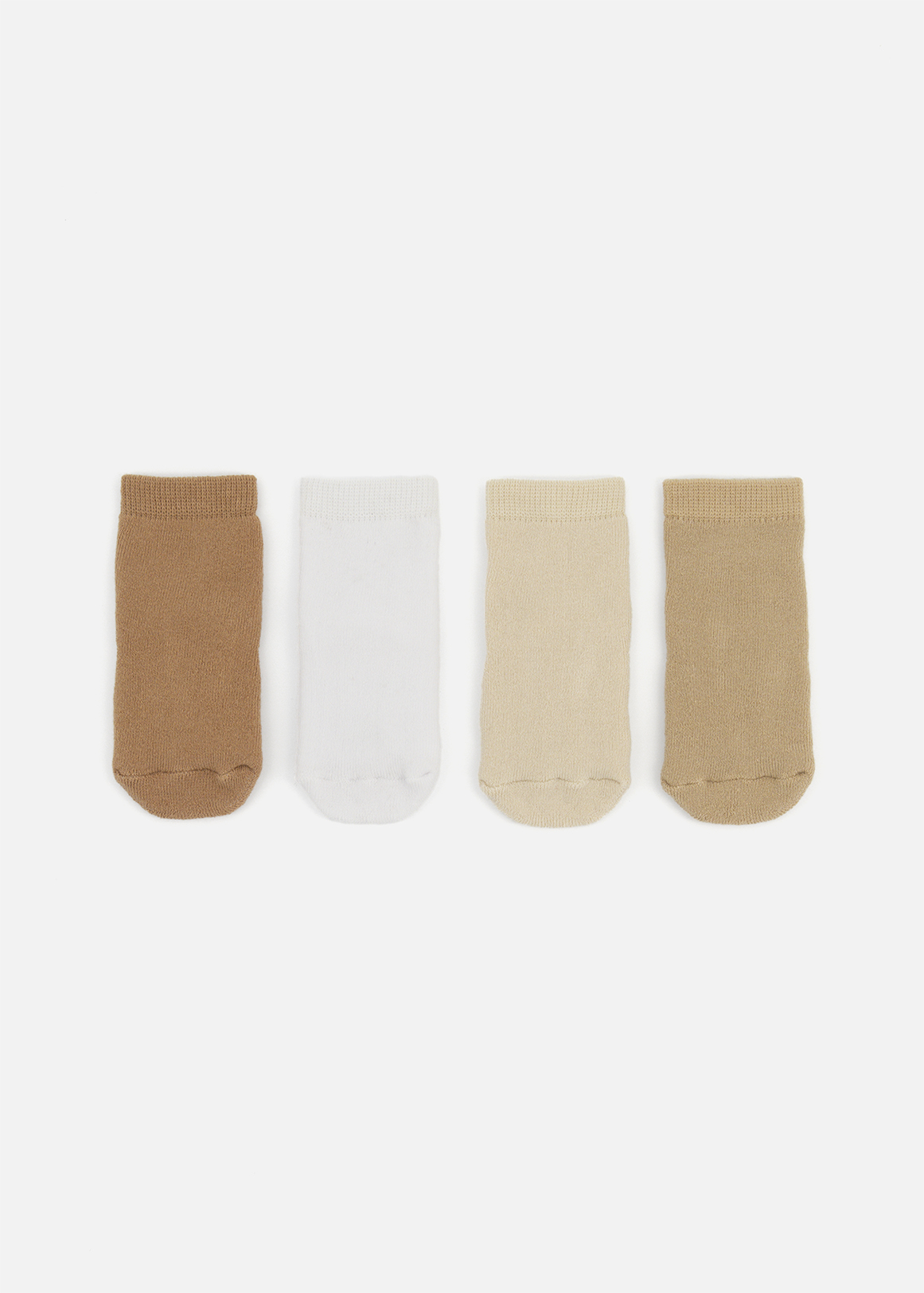 Plain Towelling Socks 4 Pack