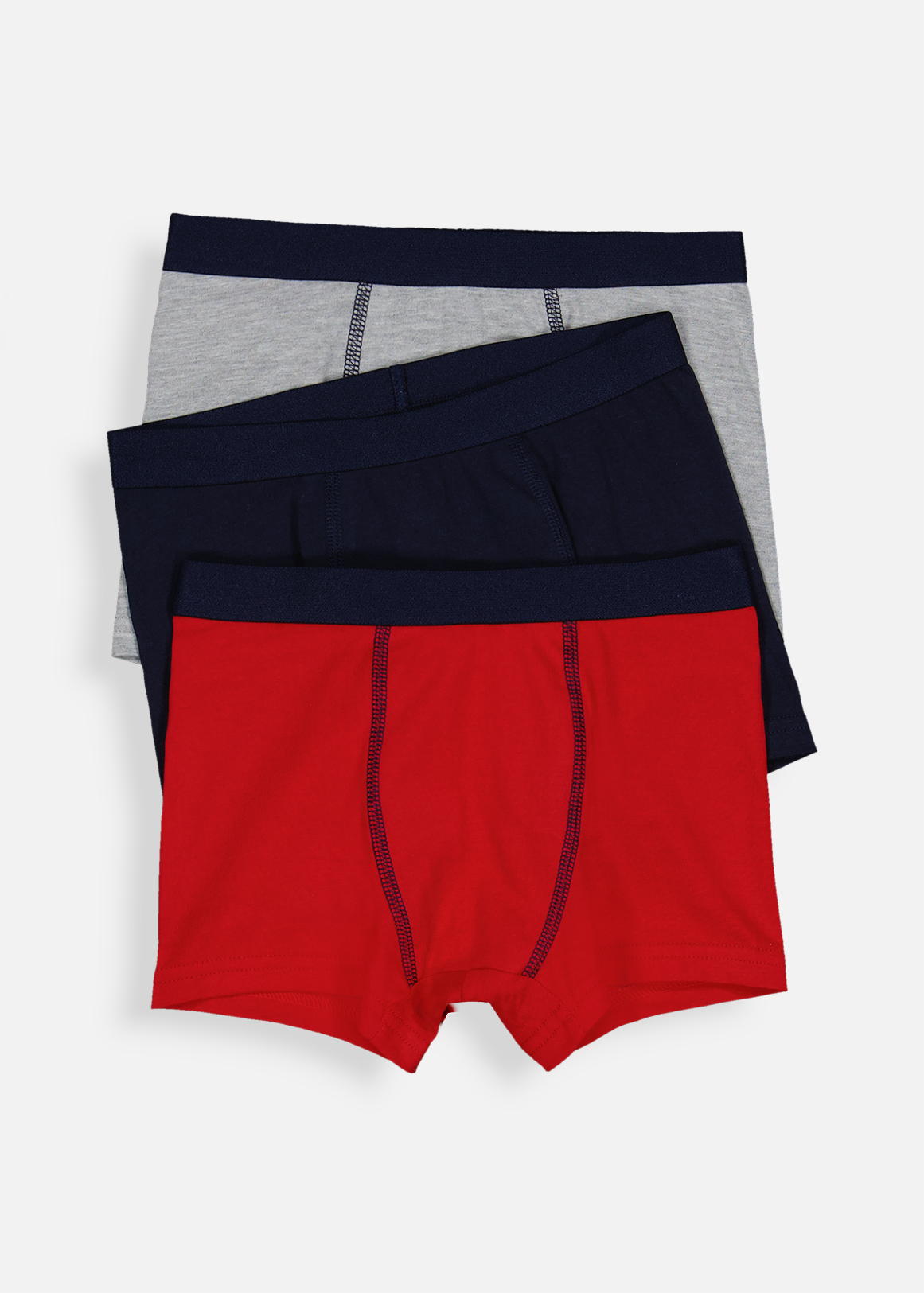 Plain Trunks 3 Pack