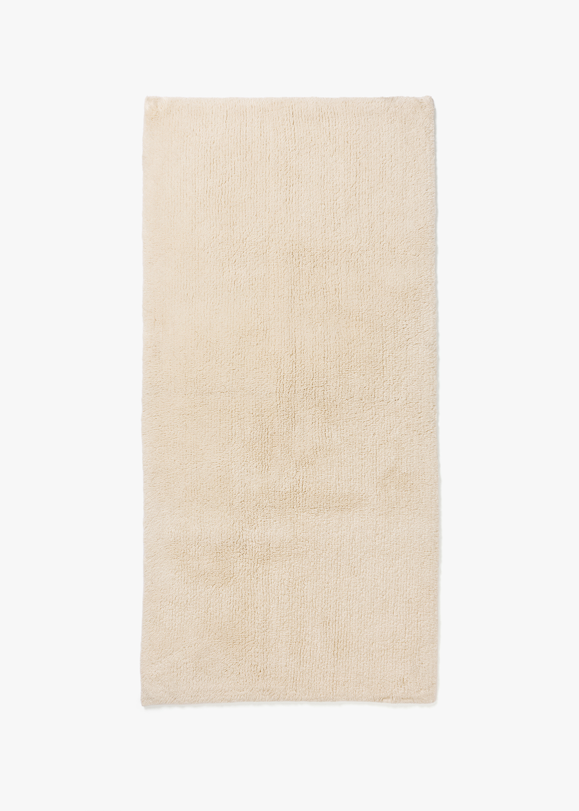 Plain Tufted Cotton Runner 130x60cm