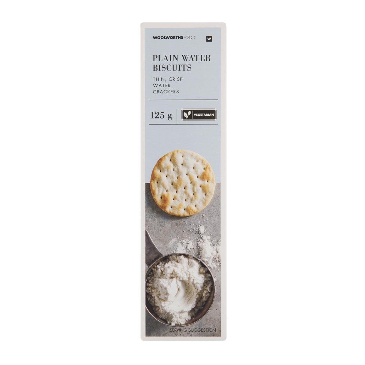 Plain Water Biscuits 125 g