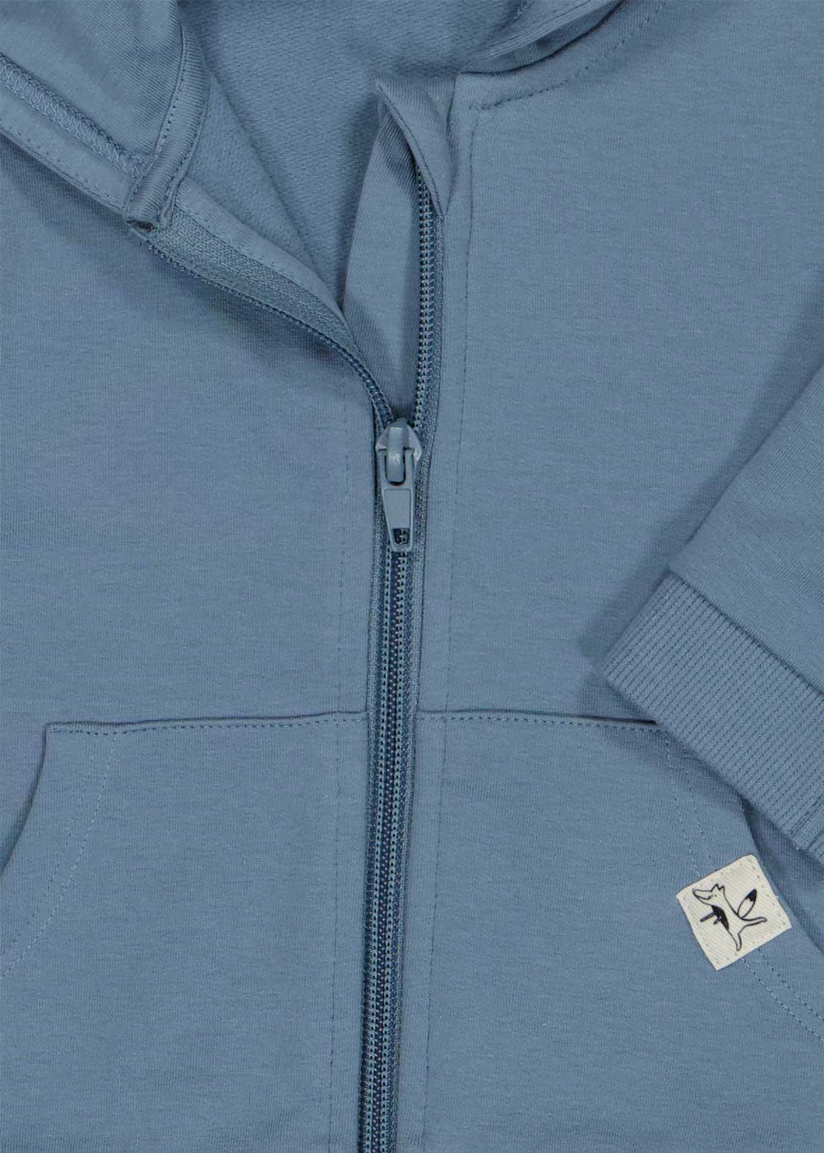 Plain Zip-up Hoodie