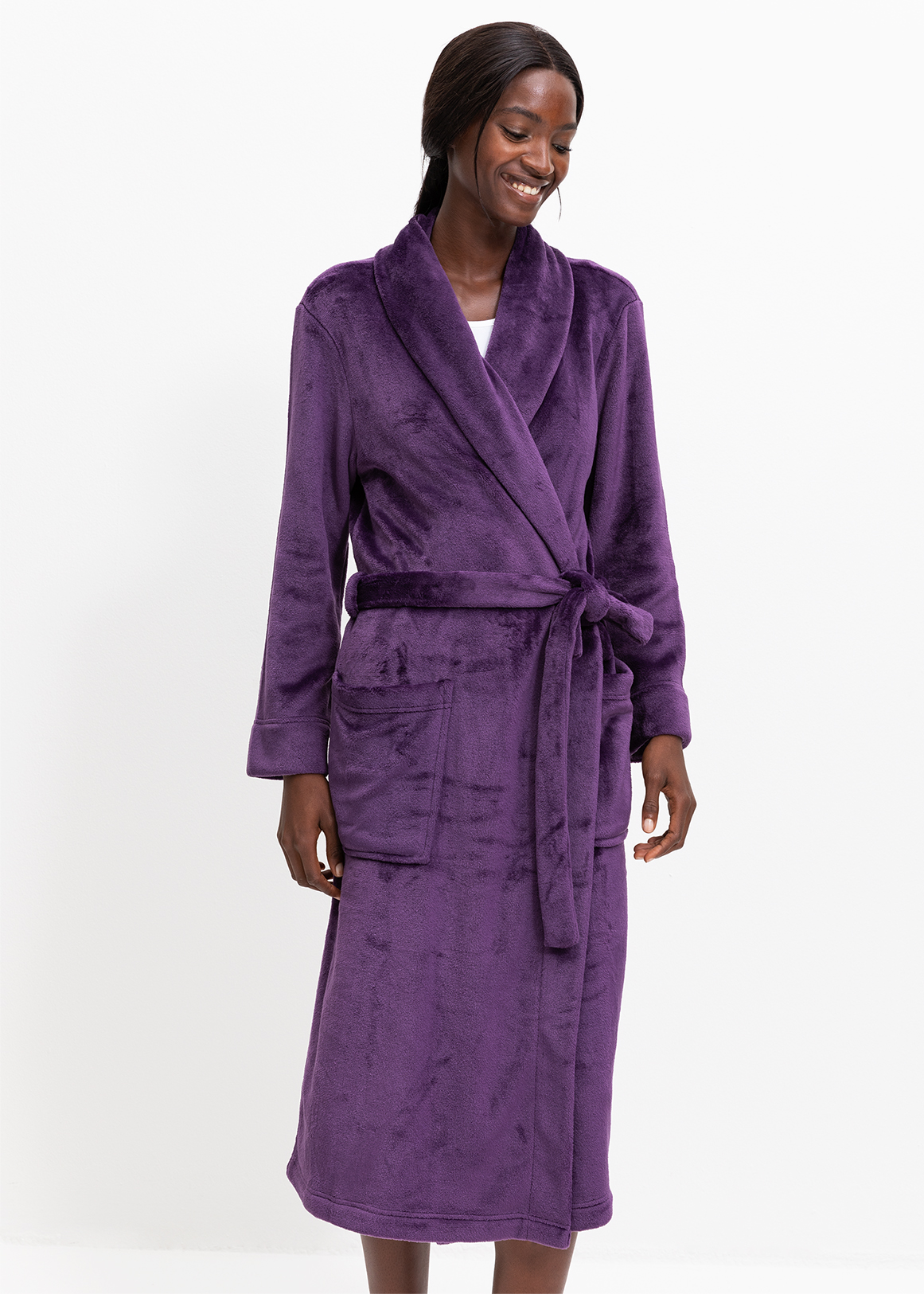 Plush Fleece Gown | Woolworths.co.za