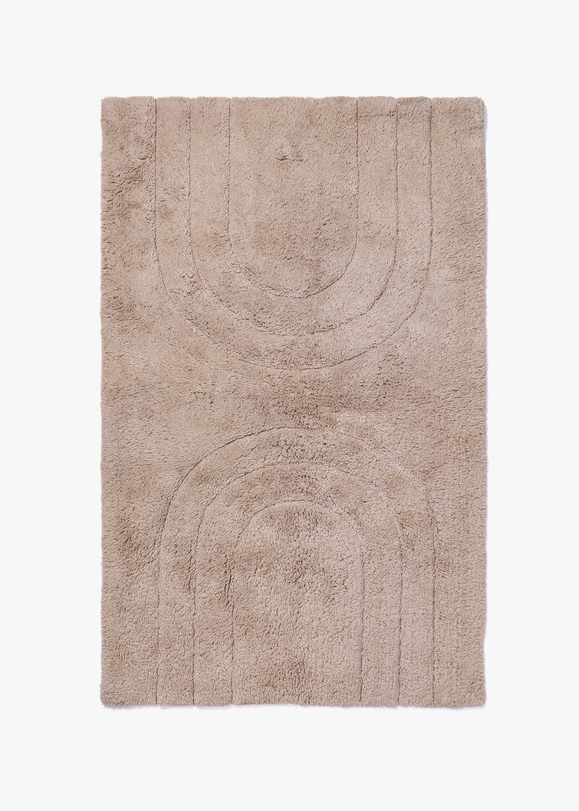 Plush Tufted Cotton Bath Mat 85x50cm