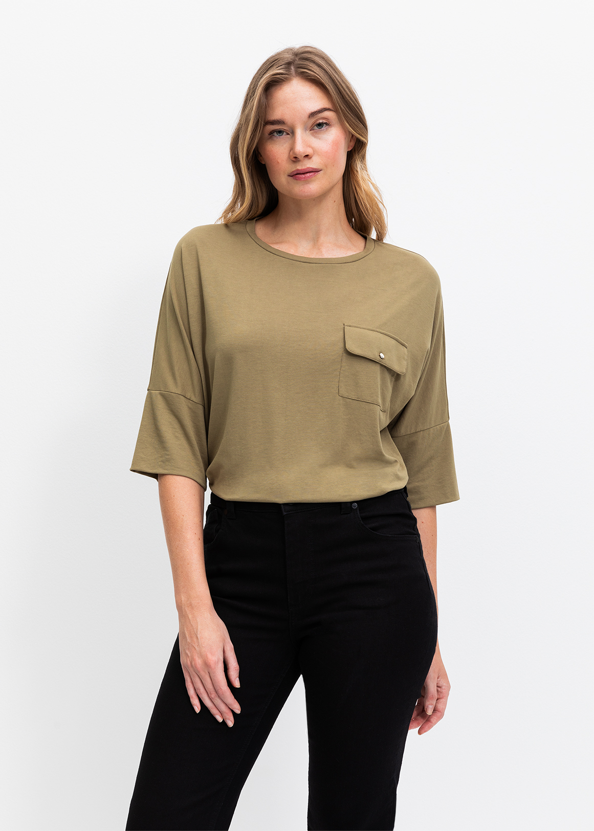 Pocket Dolman Sleeve Tunic | Woolworths.co.za