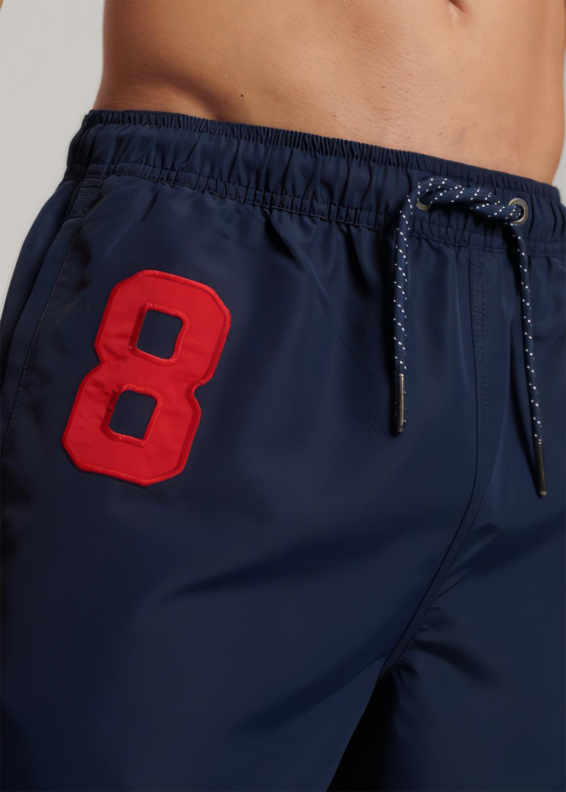 Pull-on Twill Plain Cotton Deck Shorts