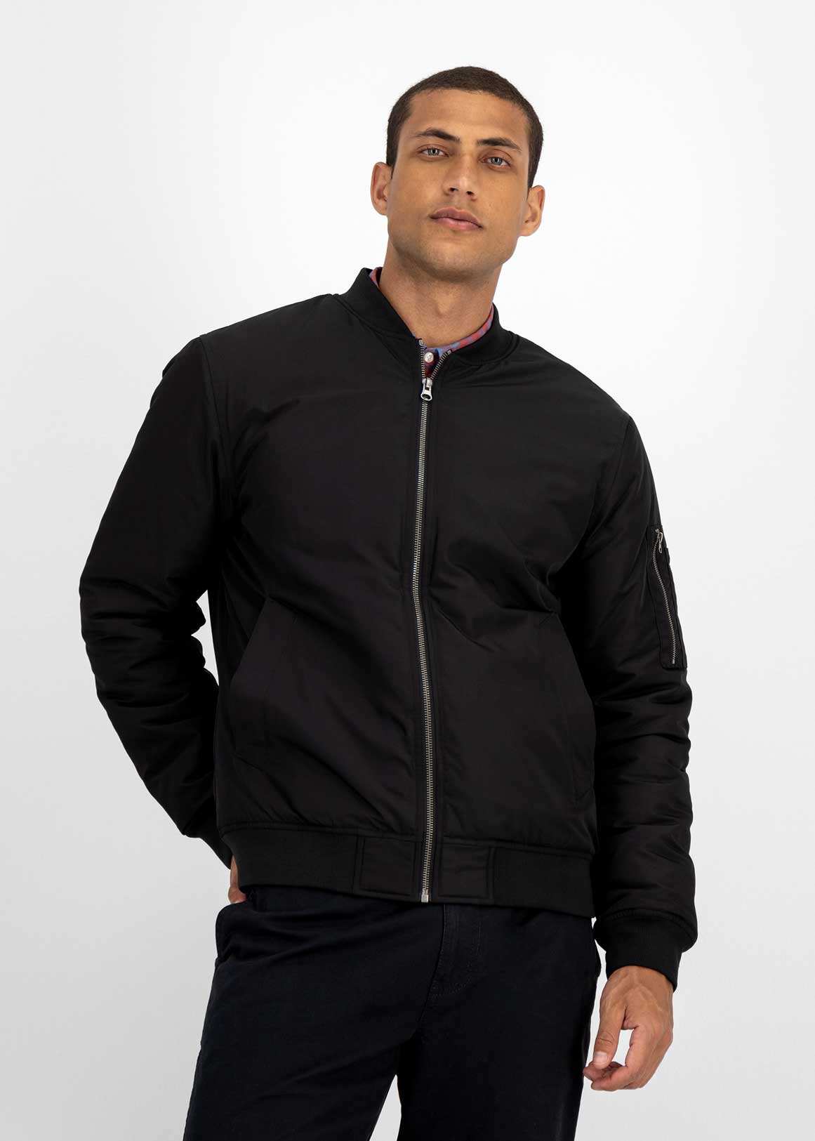 Polyester Bomber Jacket | Woolworths.co.za