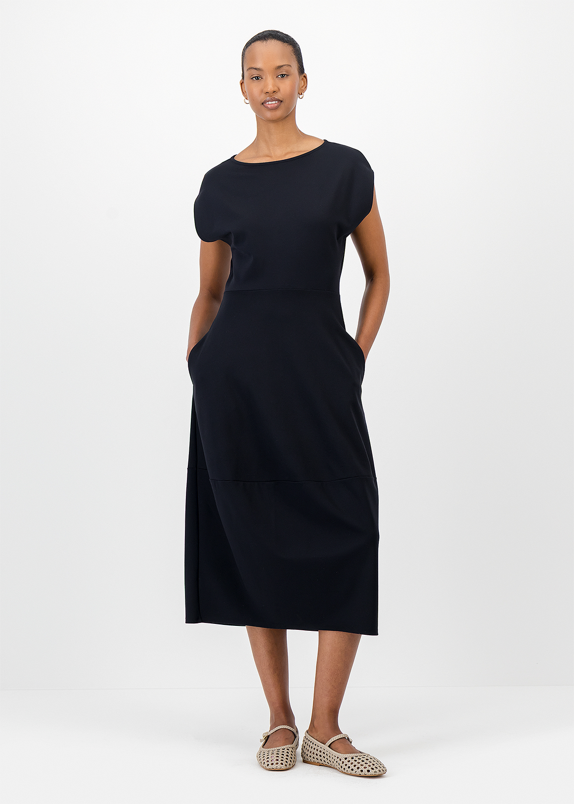 Ponte Midi Dress