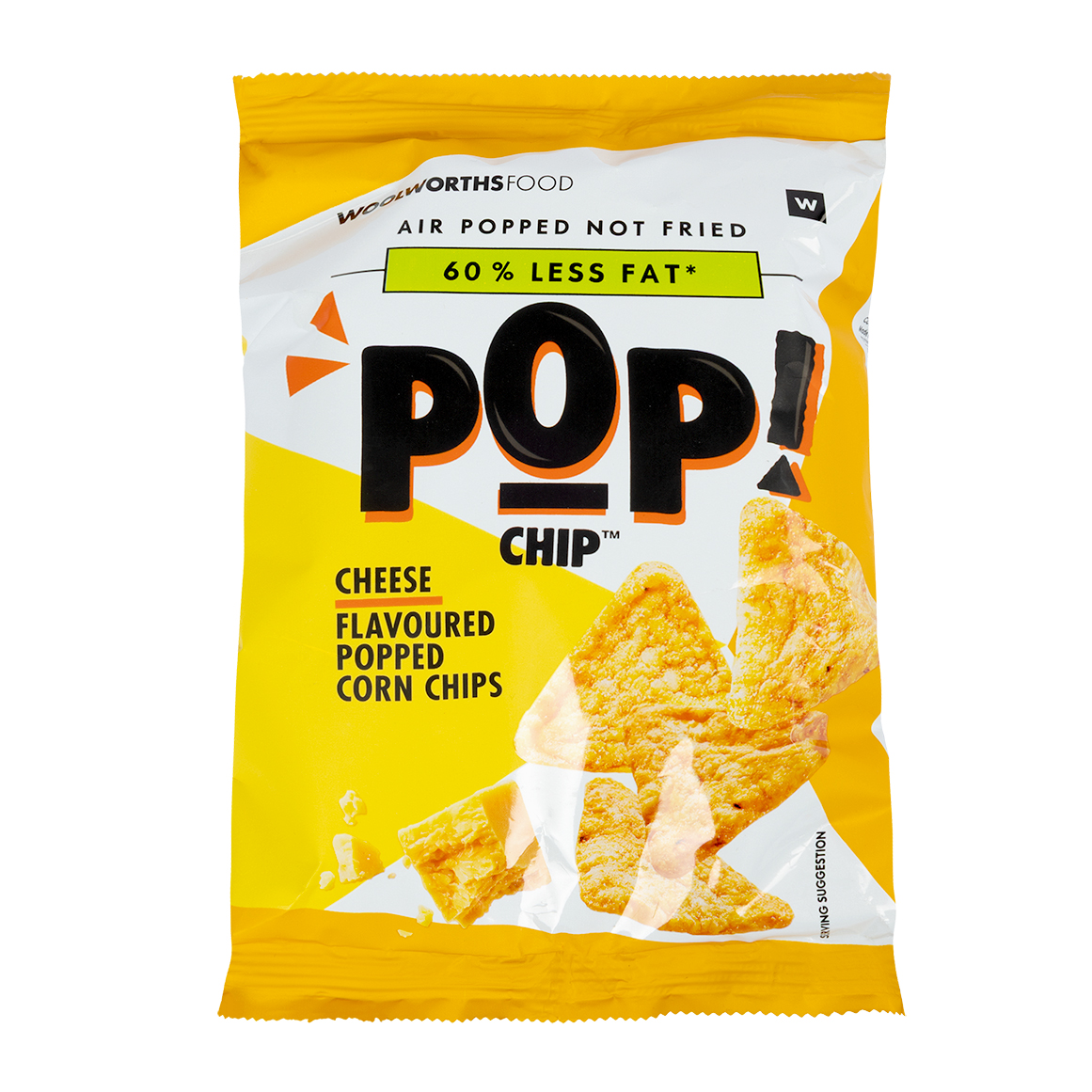 Pop! Chip Cheese Flavoured Popped Corn Chips 28 g