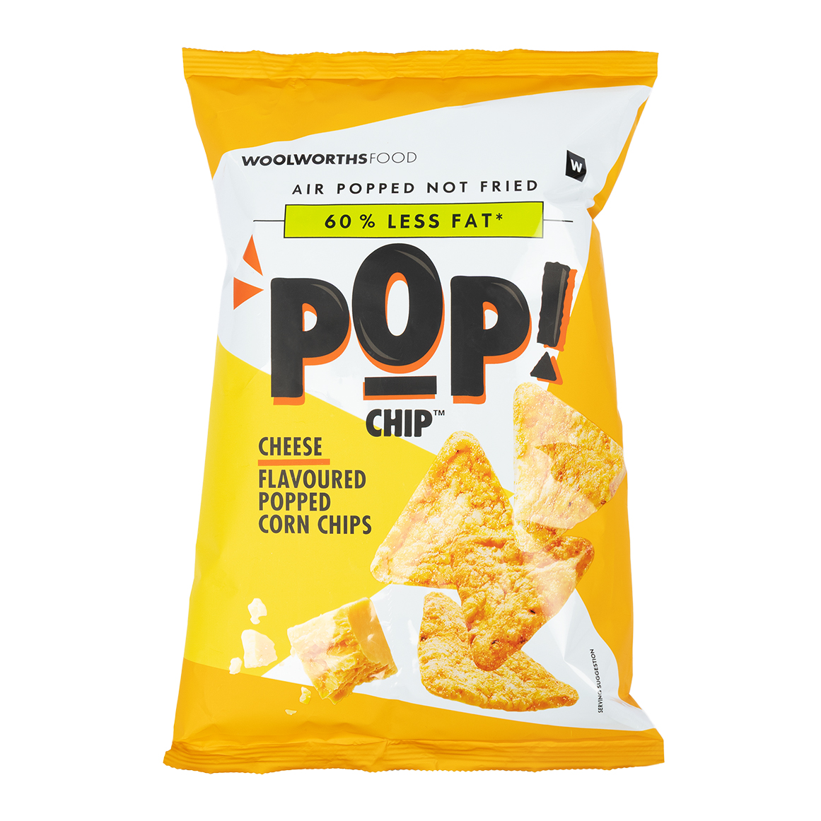 Pop! Chip Cheese Flavoured Popped Corn Chips 85 g