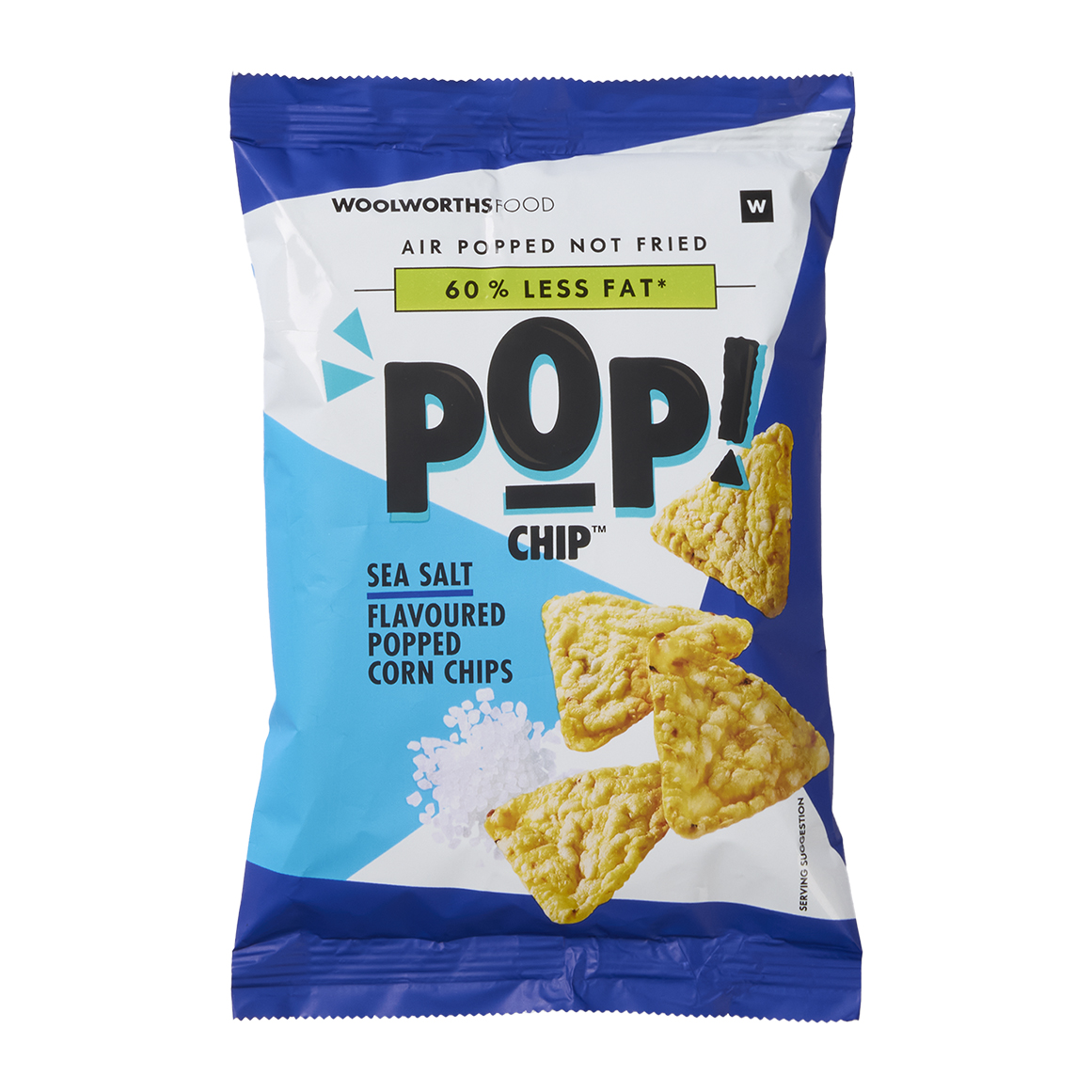 Pop! Chip Sea Salt Flavoured Popped Corn Chips 28 g