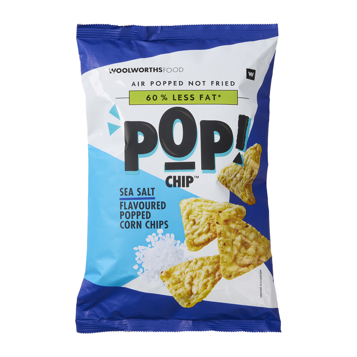 Pop! Chip Sea Salt Flavoured Popped Corn Chips 85 g