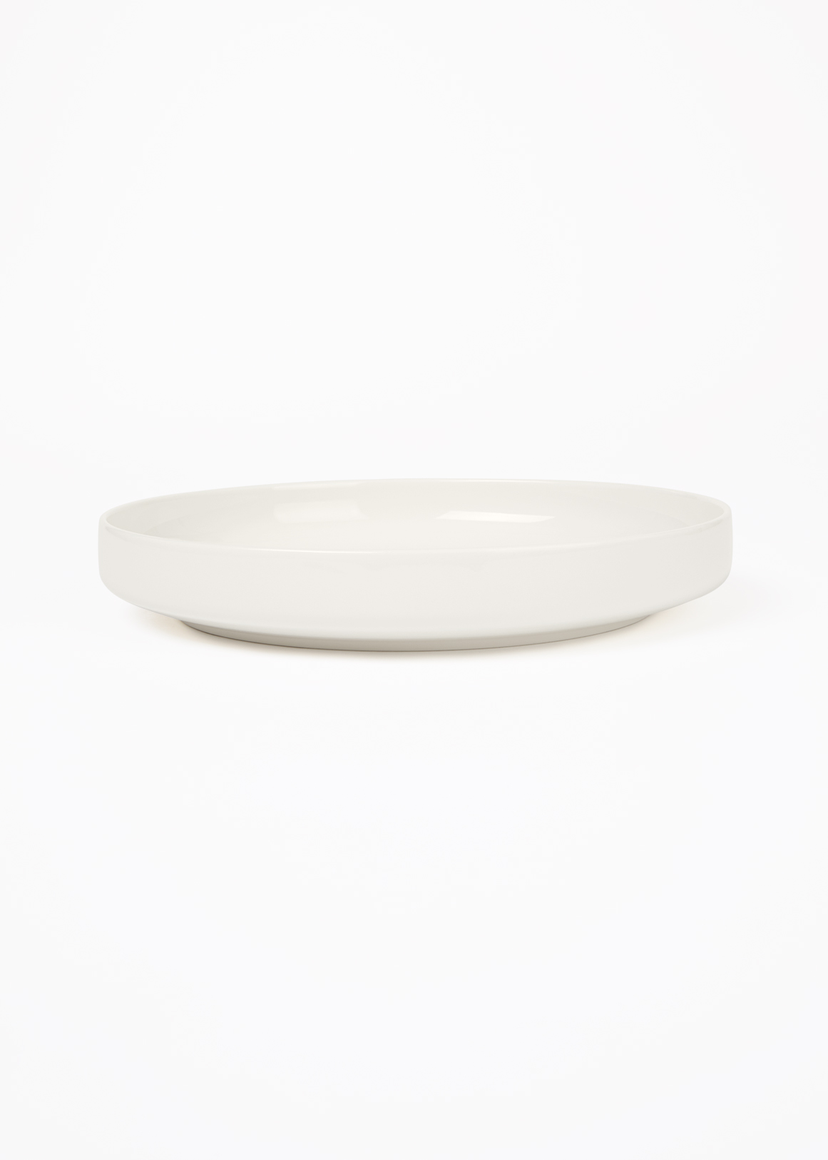Porcelain Pure Shallow Bowl