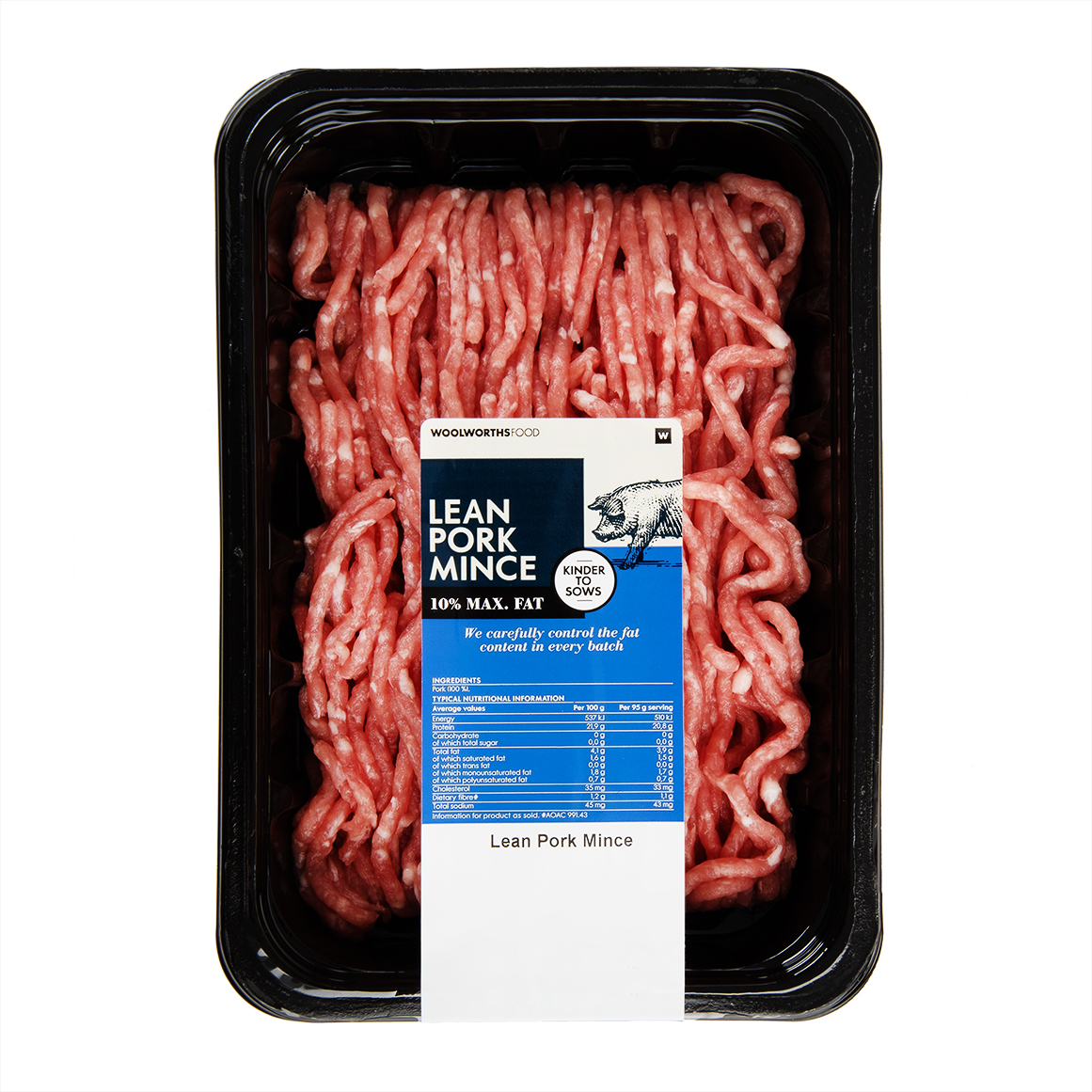Pork Lean Mince 500 g