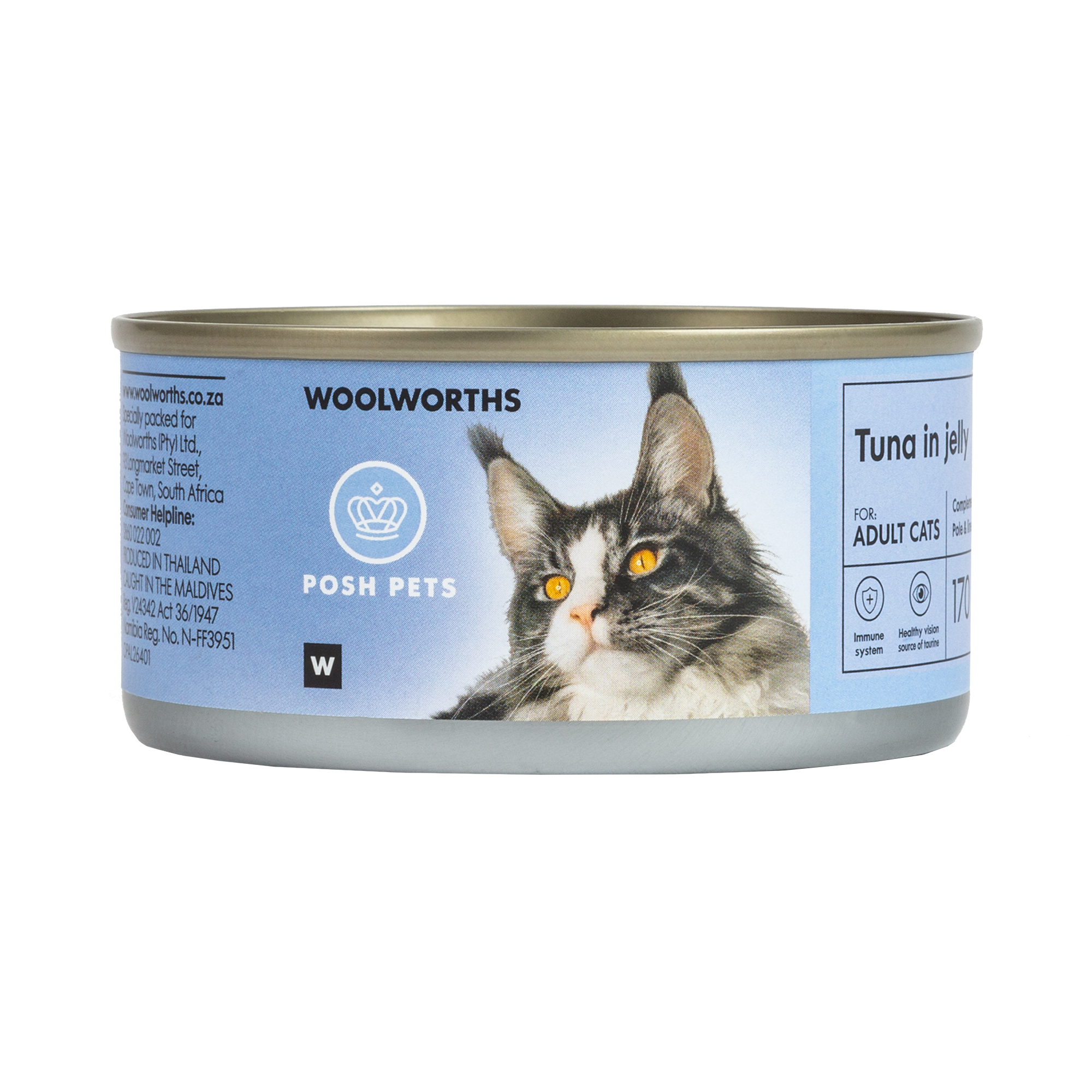 Posh Pet Tuna in Jelly for Adult Cats 170 g