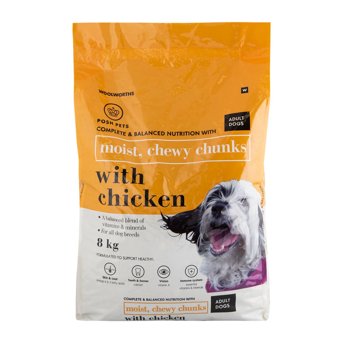 Posh Pets Chicken Flavoured Moist Chewy Chunks Dog Food 8 kg ...