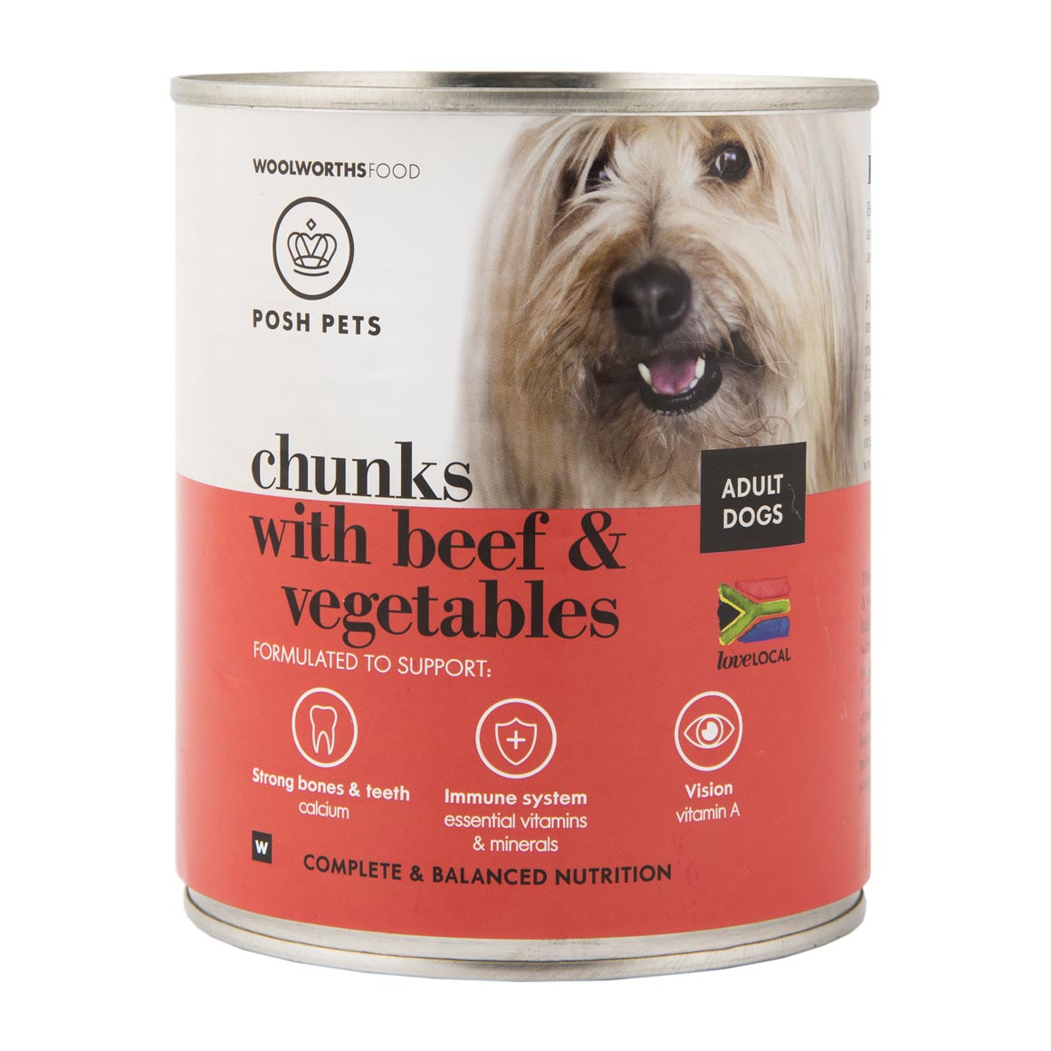 Posh Pets Chunks with Beef and Vegetables Adult Dog Food 775 g ...