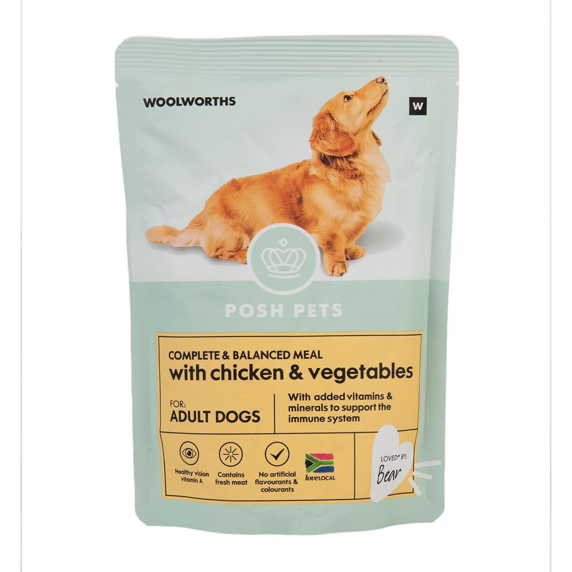 Posh Pets Complete Balanced Meal with Chicken and Vegetables